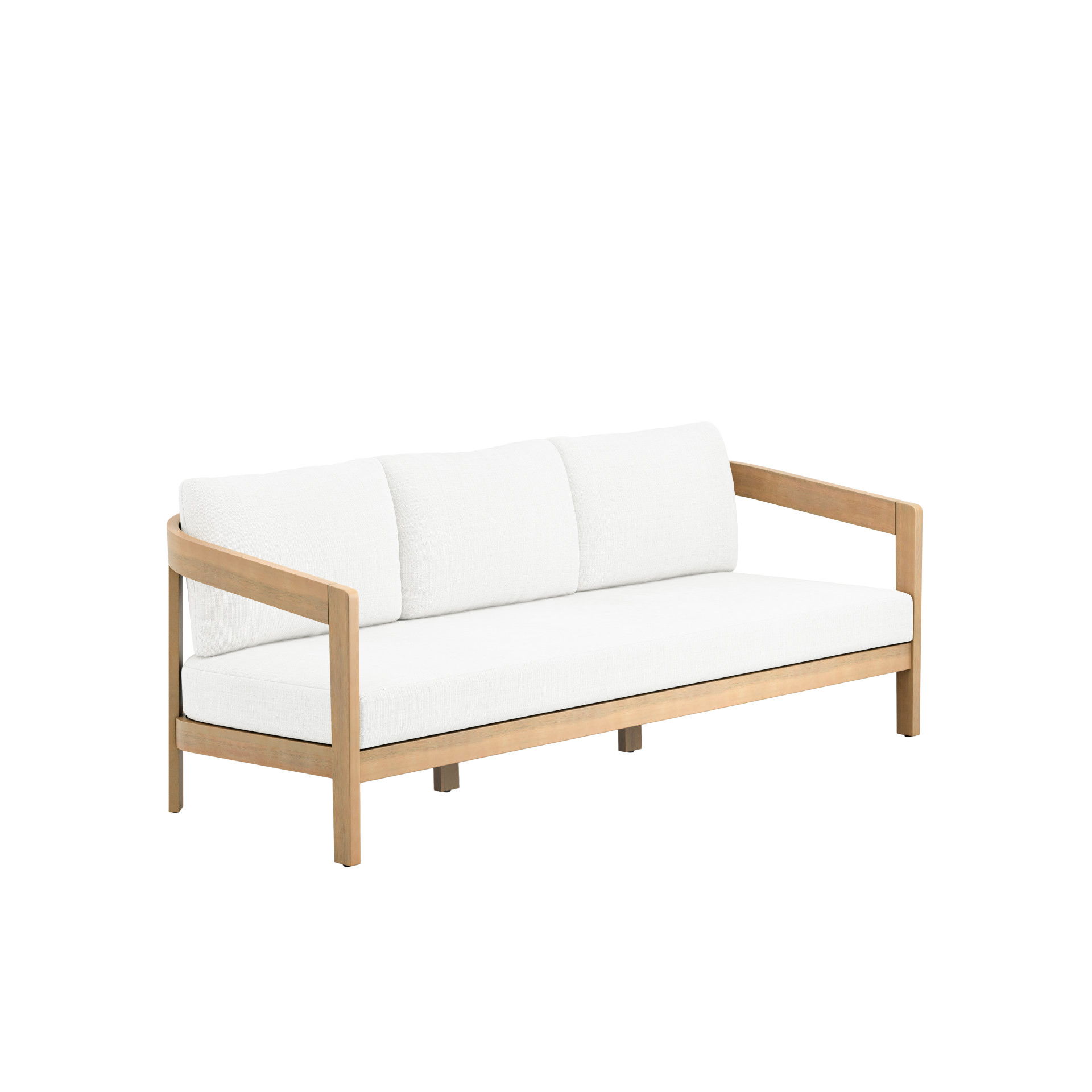 Patio Sofa With Cushions