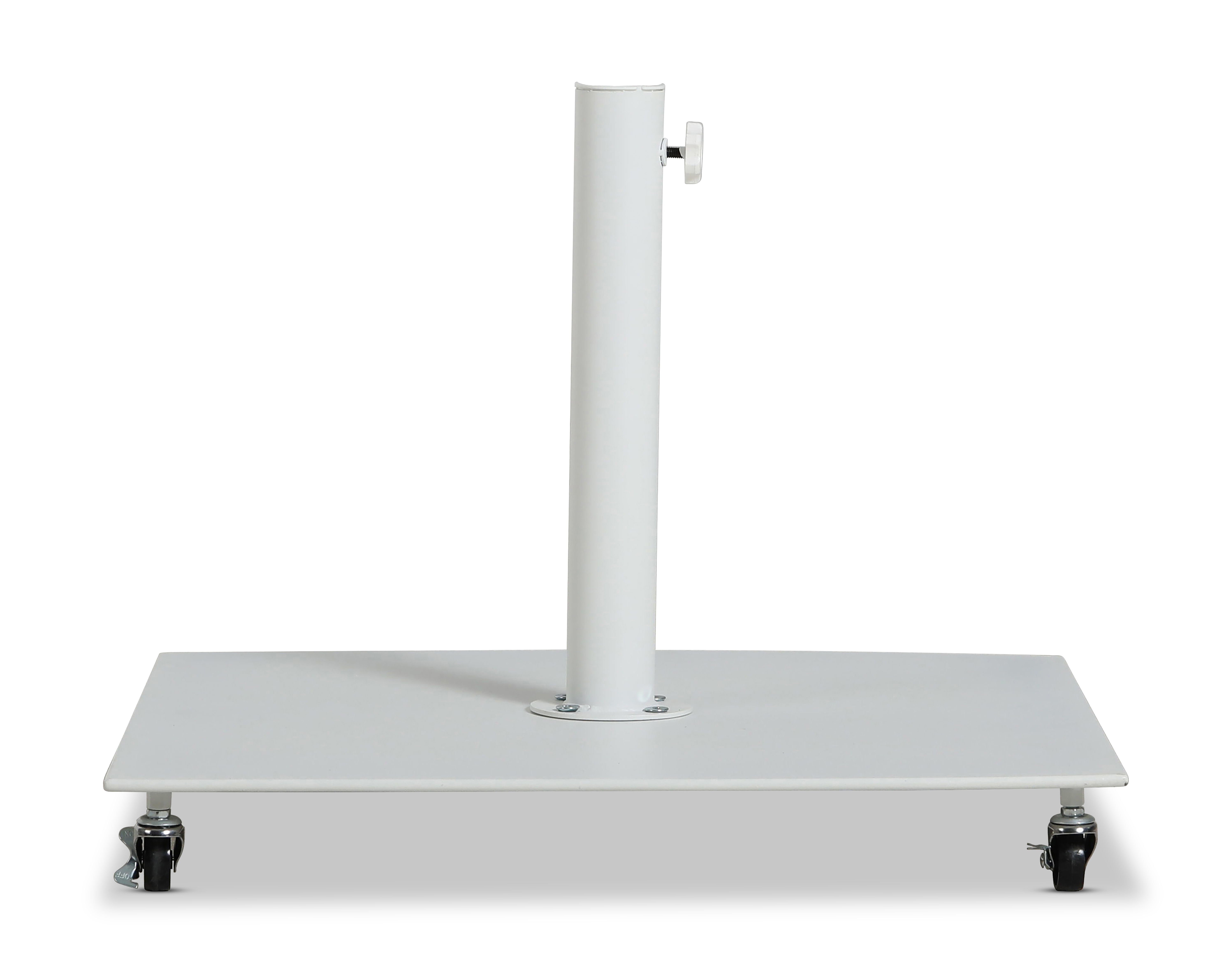 Belize - Steel Patio Umbrella Base - White