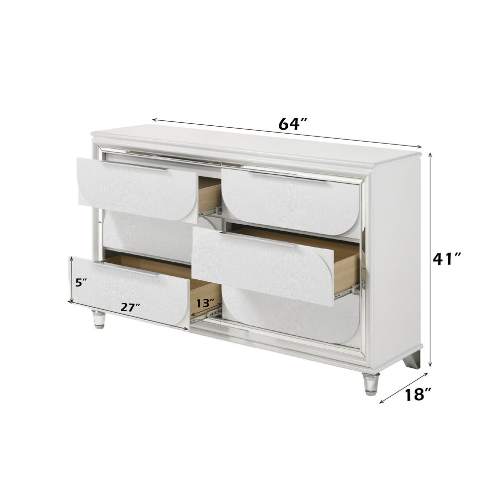 Tarian - Dresser - Pearl White, white, view 7