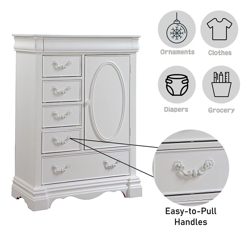 Estrella - Chest - White, white, view 4