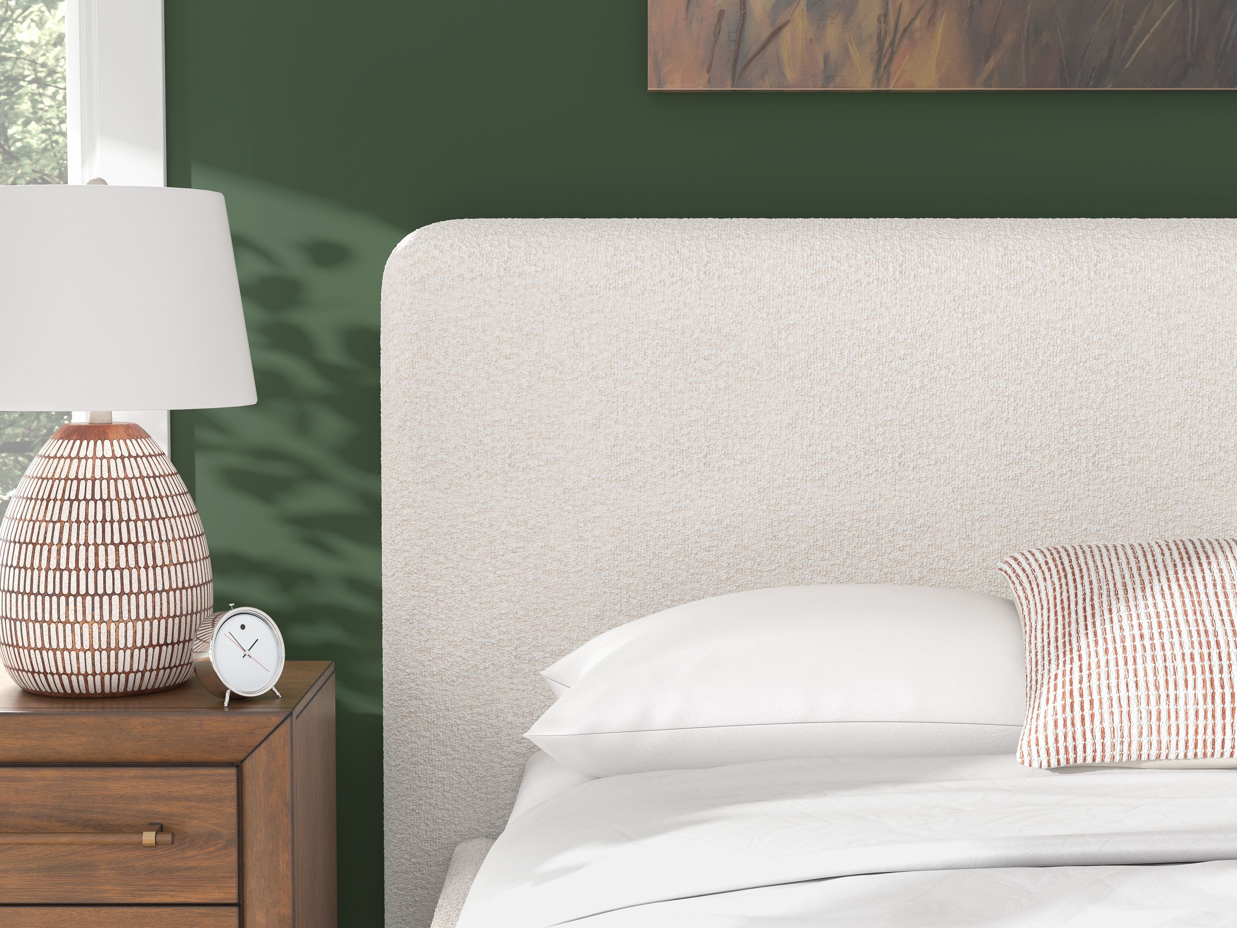 Ashley Furniture Brintstreet - California King Upholstered Bed - Beige - Image 10