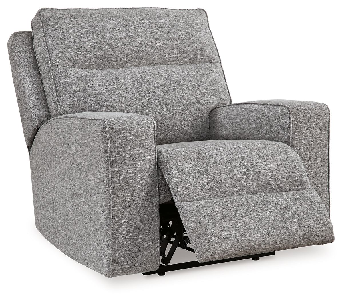 Ashley Furniture Biscoe - 3 Pc. - Power Reclining Sofa, Power Reclining Loveseat, Power Recliner - Pewter - Image 13