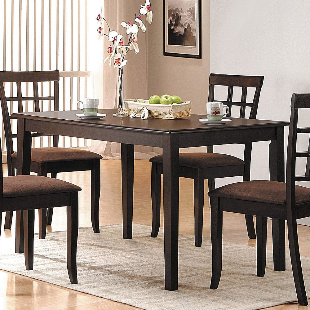 Cardiff - 48" Dining Table - Espresso, dark brown