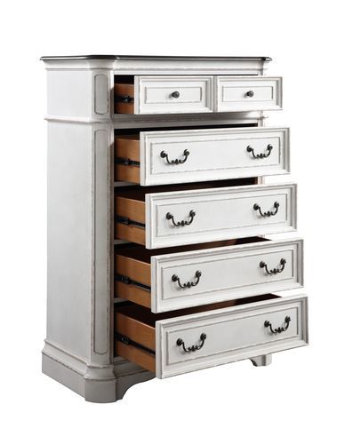 Florian - Chest - Antique White & Oak, white, view 5