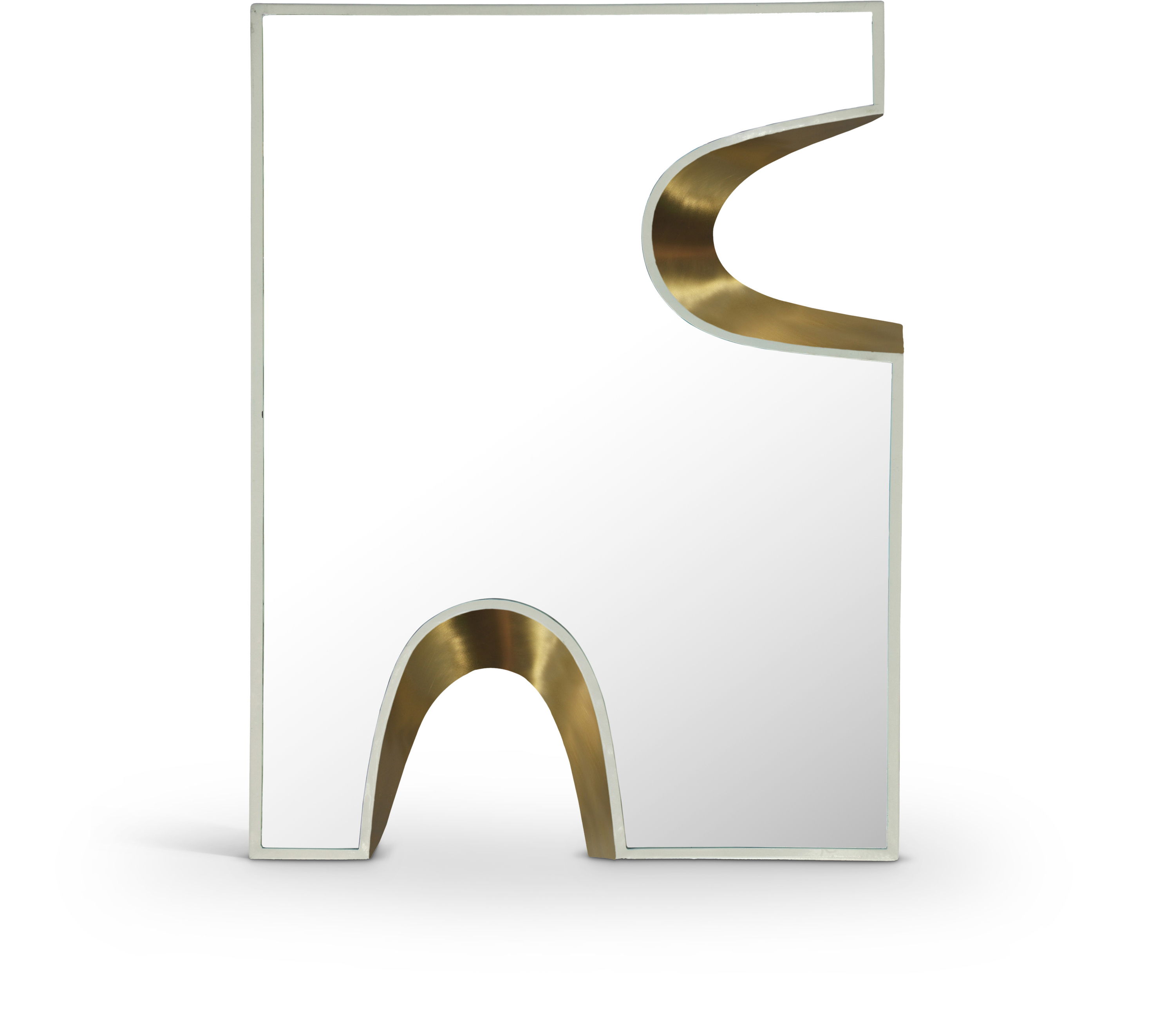 Soleil - 36" Mirror - Cream / Gold