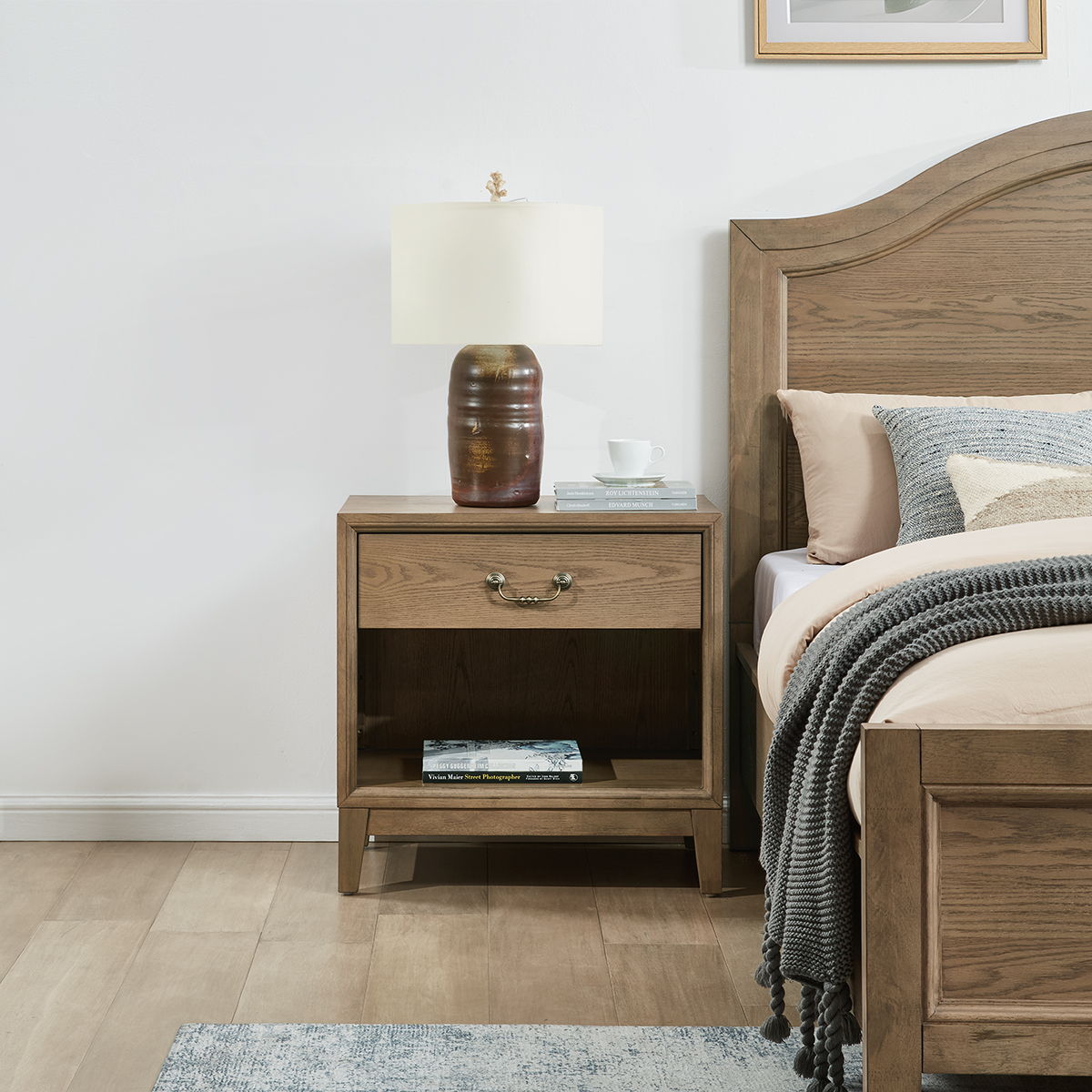 Arlington - Nightstand - Dark Brown, dark brown, view 7