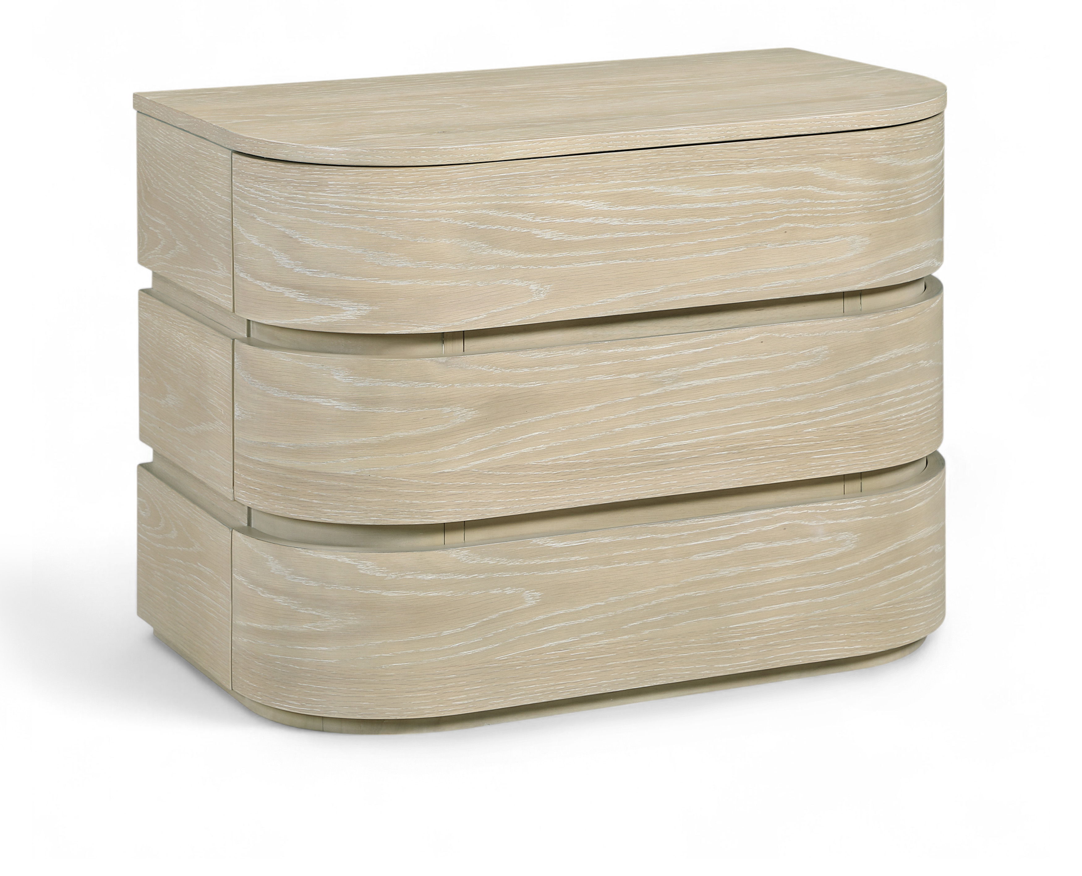 Annalise - Solid Wood Night Stand - Natural