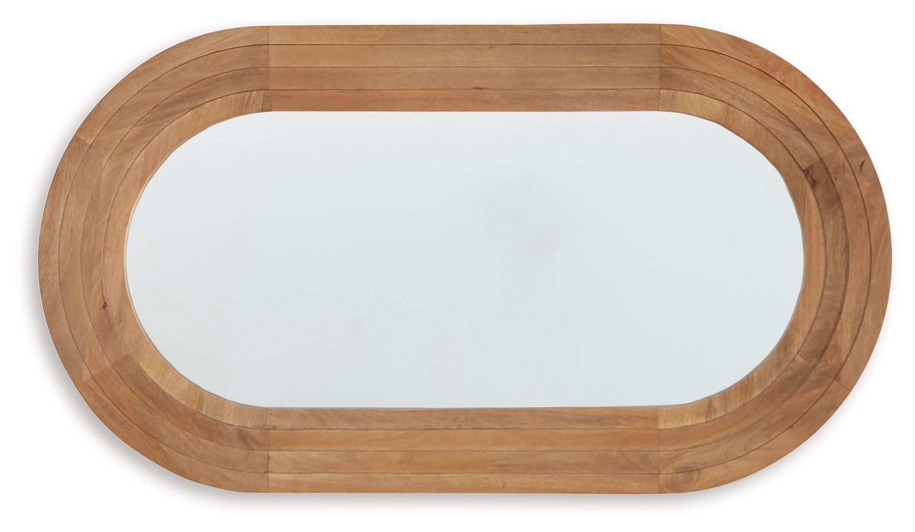 Daverly - Accent Mirror - Brown, light brown, view 4