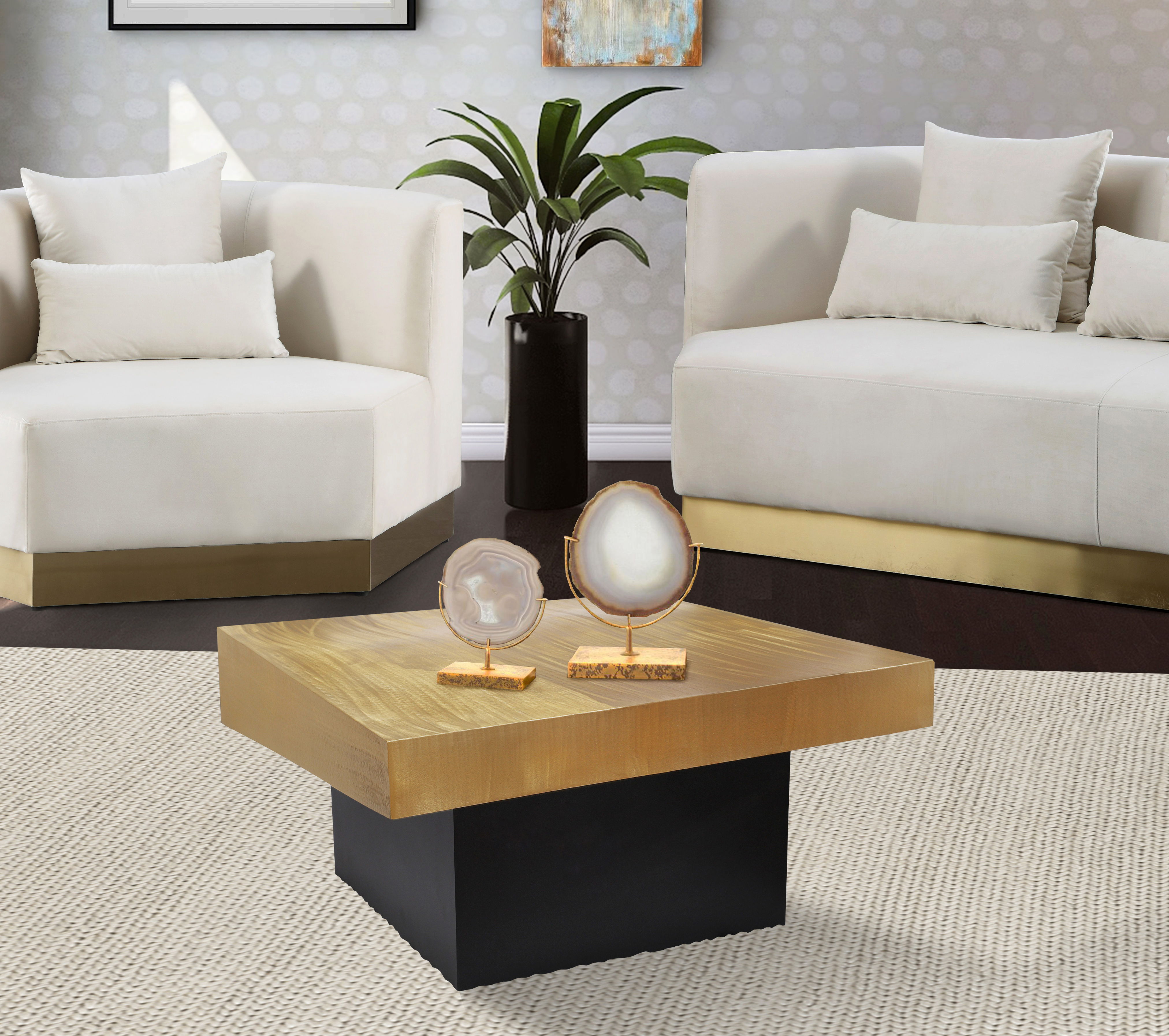 Palladium - Coffee Table - Gold