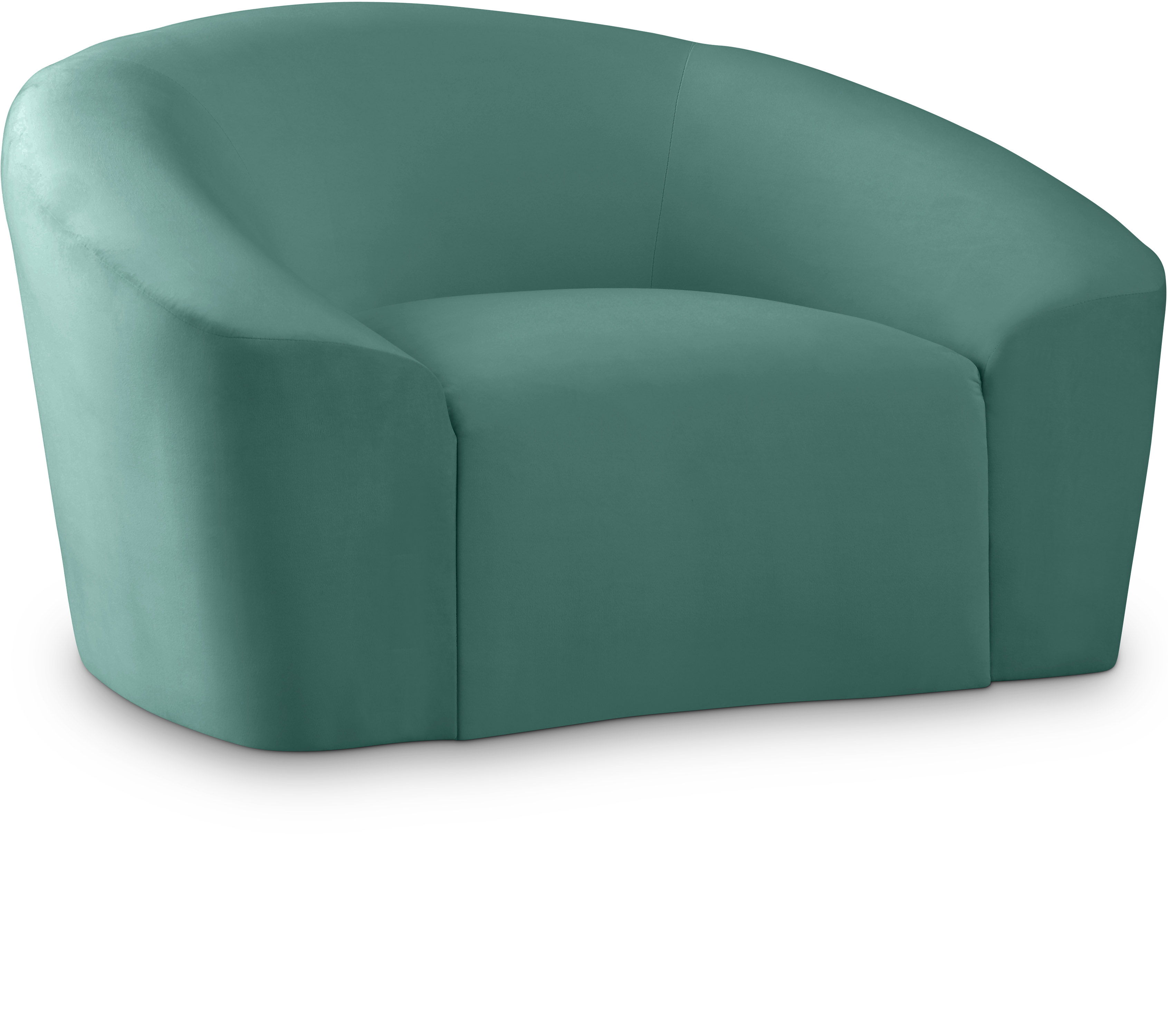 Riley - Velvet Chair - Mint