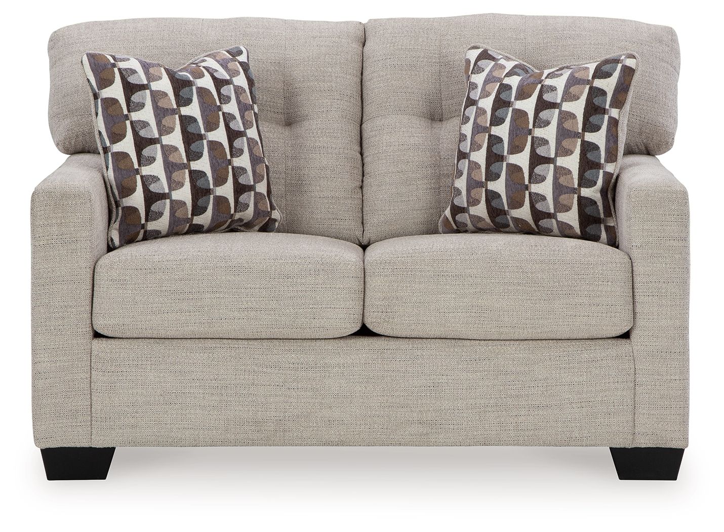 Ashley Furniture Mahoney - Loveseat - Pebble - Image 3