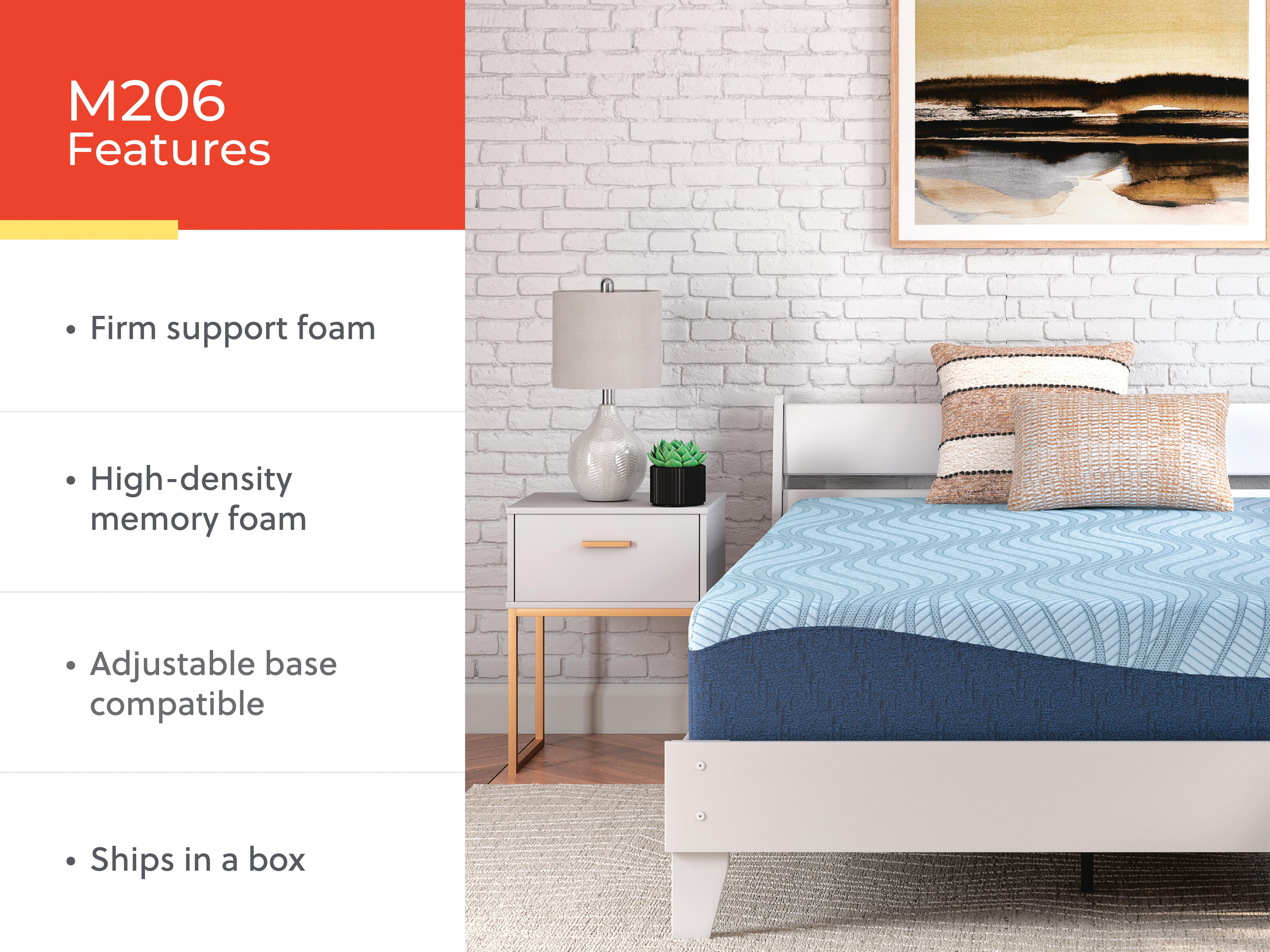 Ashley Furniture Peak 2.0 12 Memory Foam - Full Mattress - White - Image 9