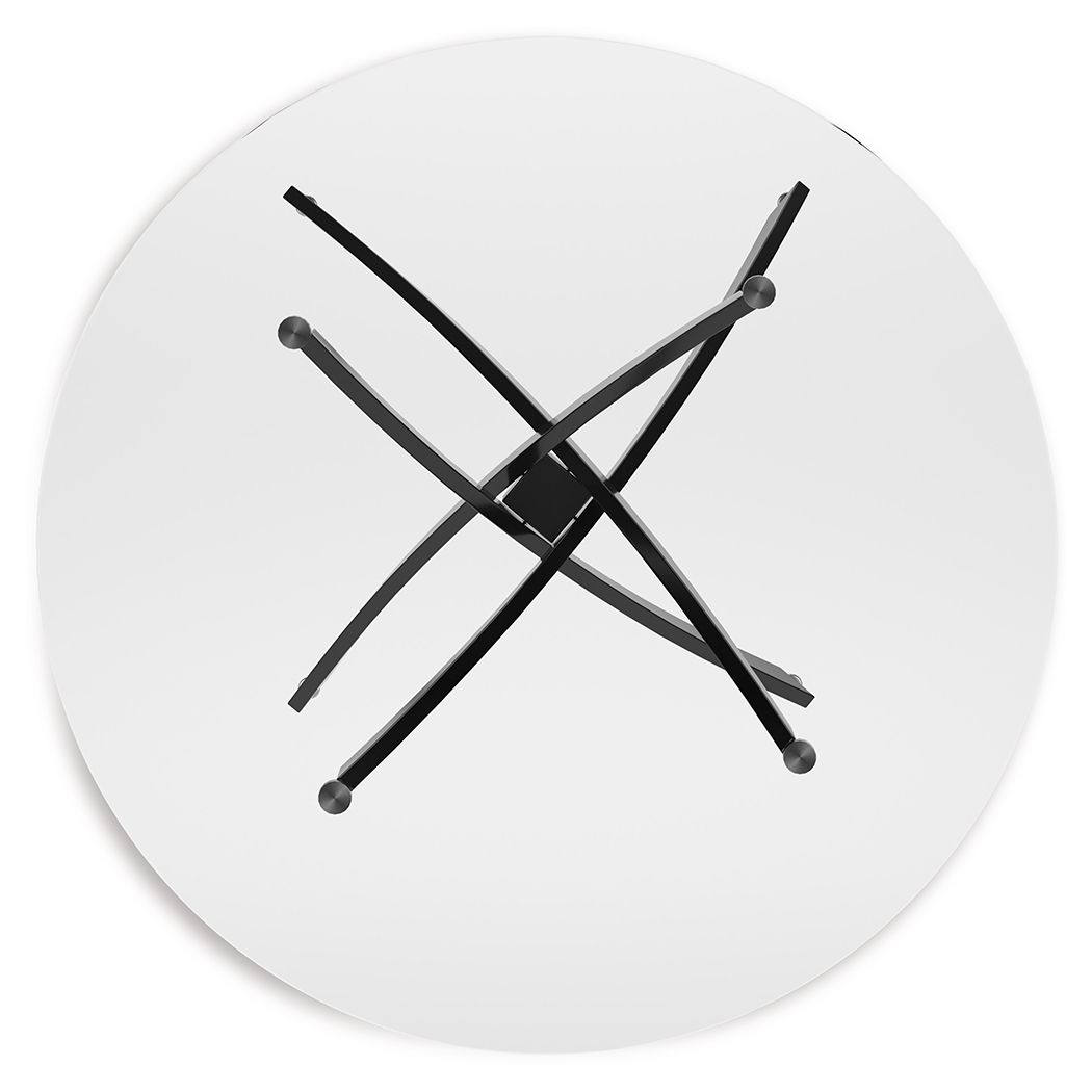 Ashley Furniture Pharwynn - Round Dining Room Table - Black - Image 4