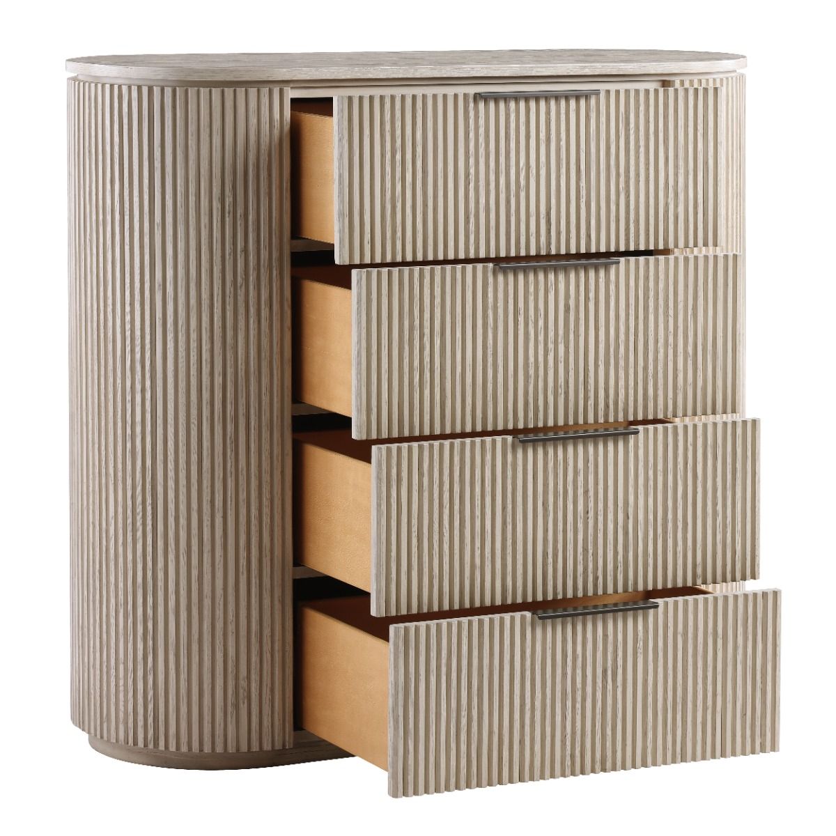 Leanna - Chest - Light Oak, light brown, view 3