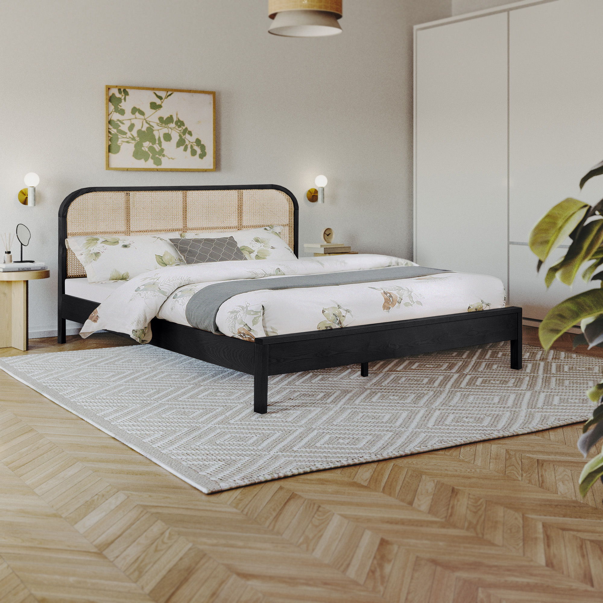 Siena - Full Bed - Black
