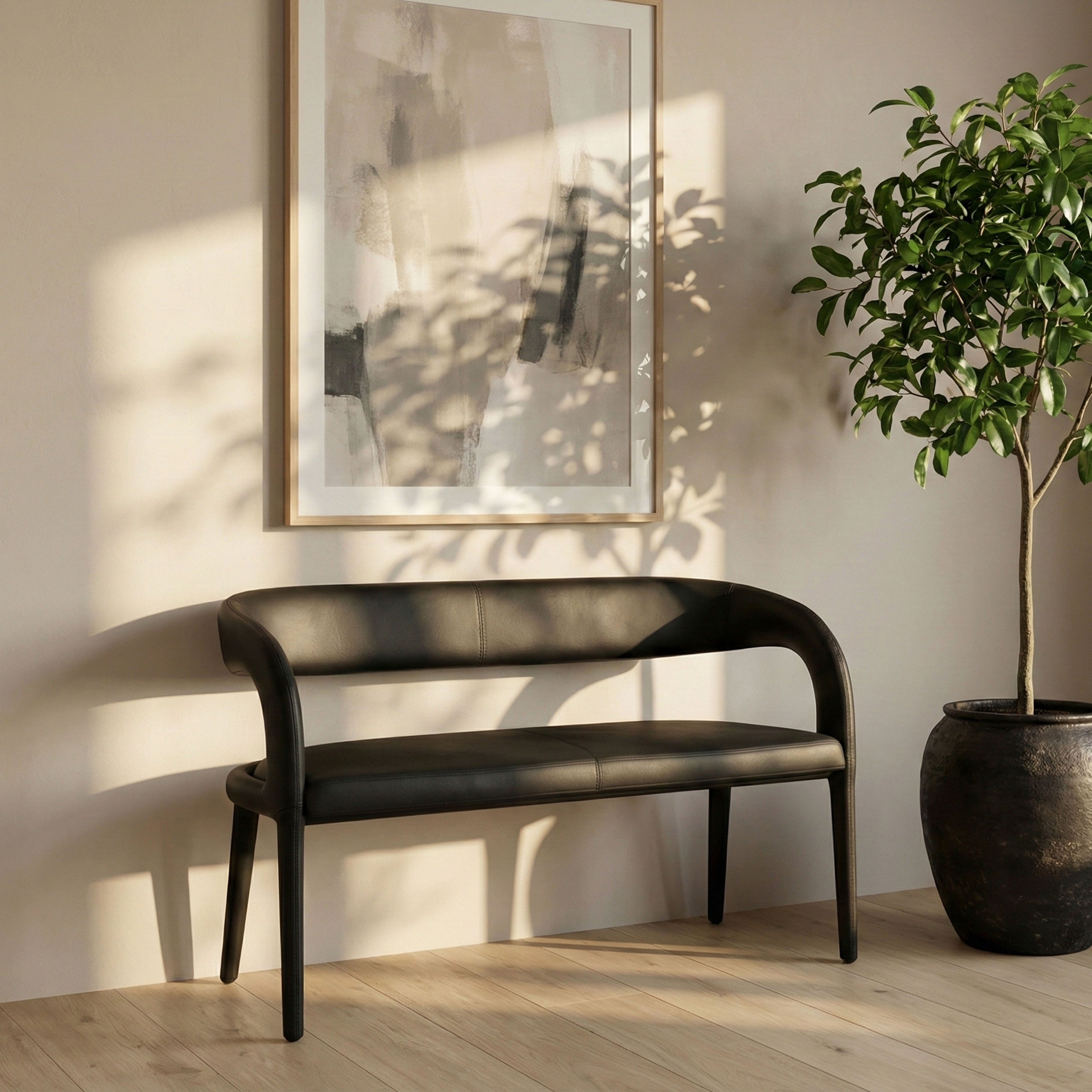 Sylvester - Bench - Black