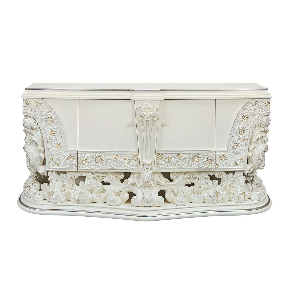 Adara - Dresser - Antique White, beige, view 8