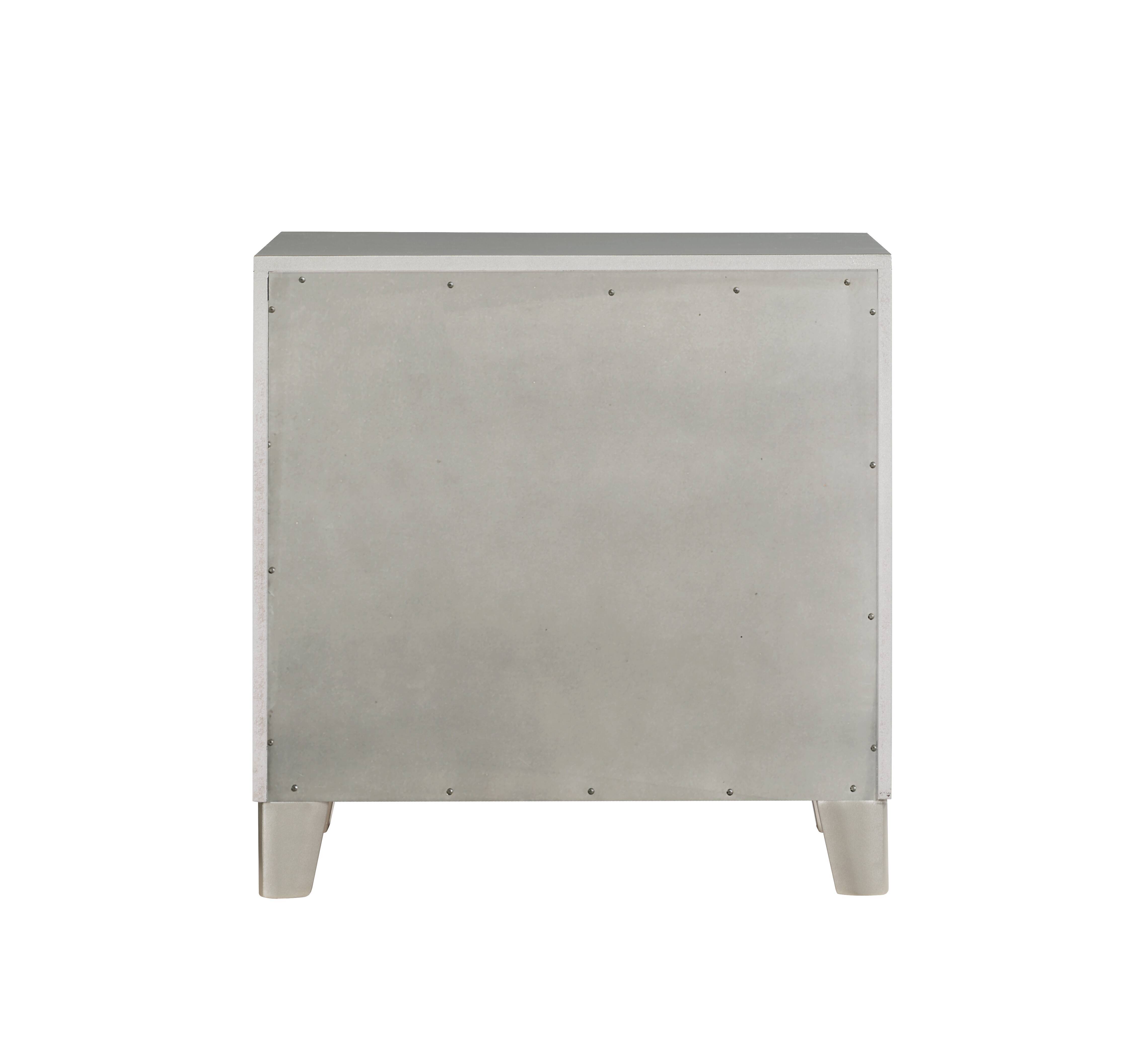 Sliverfluff - Nightstand - Mirrored & Champagne, silver, view 4