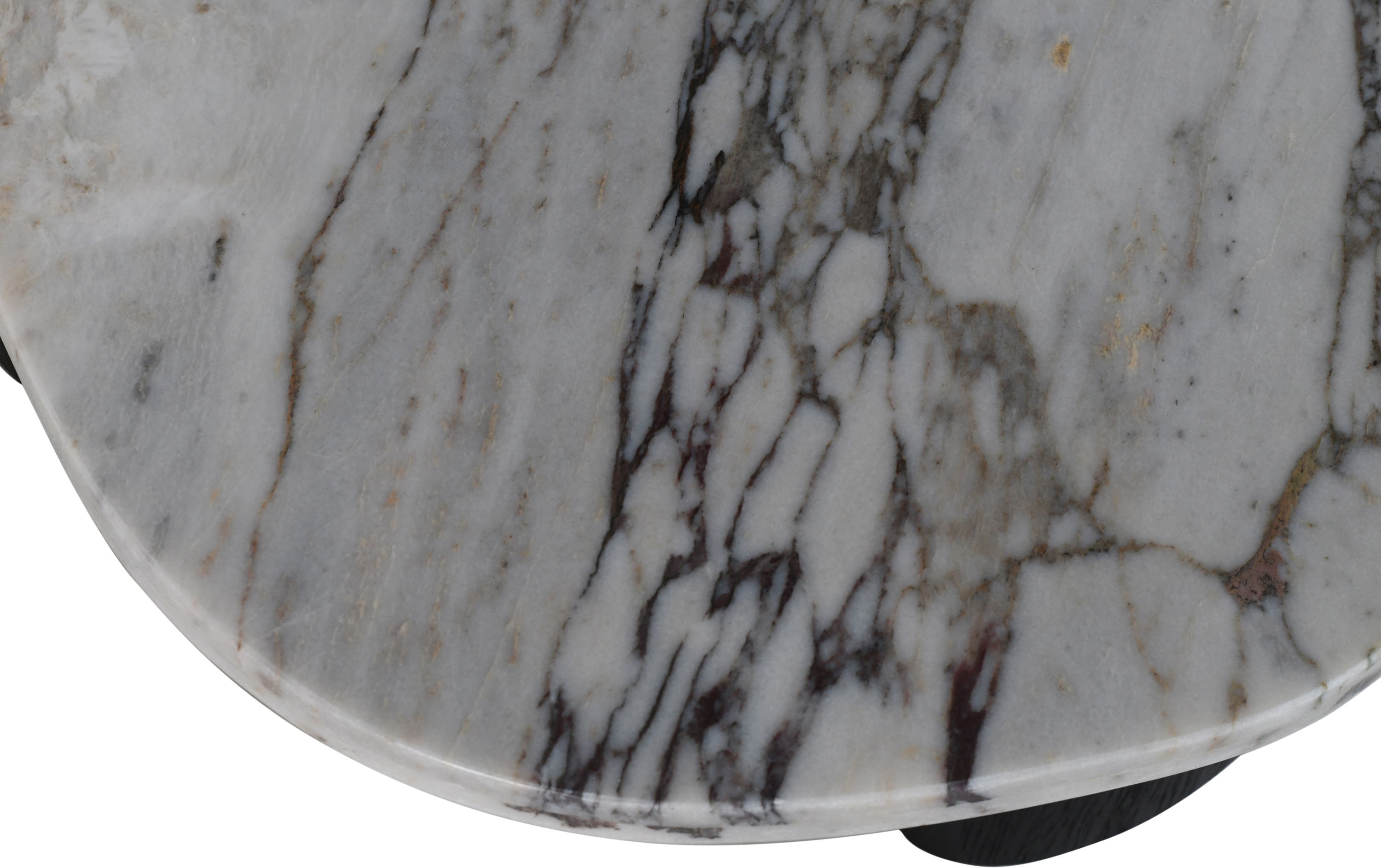 Puglia - Marble Top And Oak Wood Base Coffee Table - White