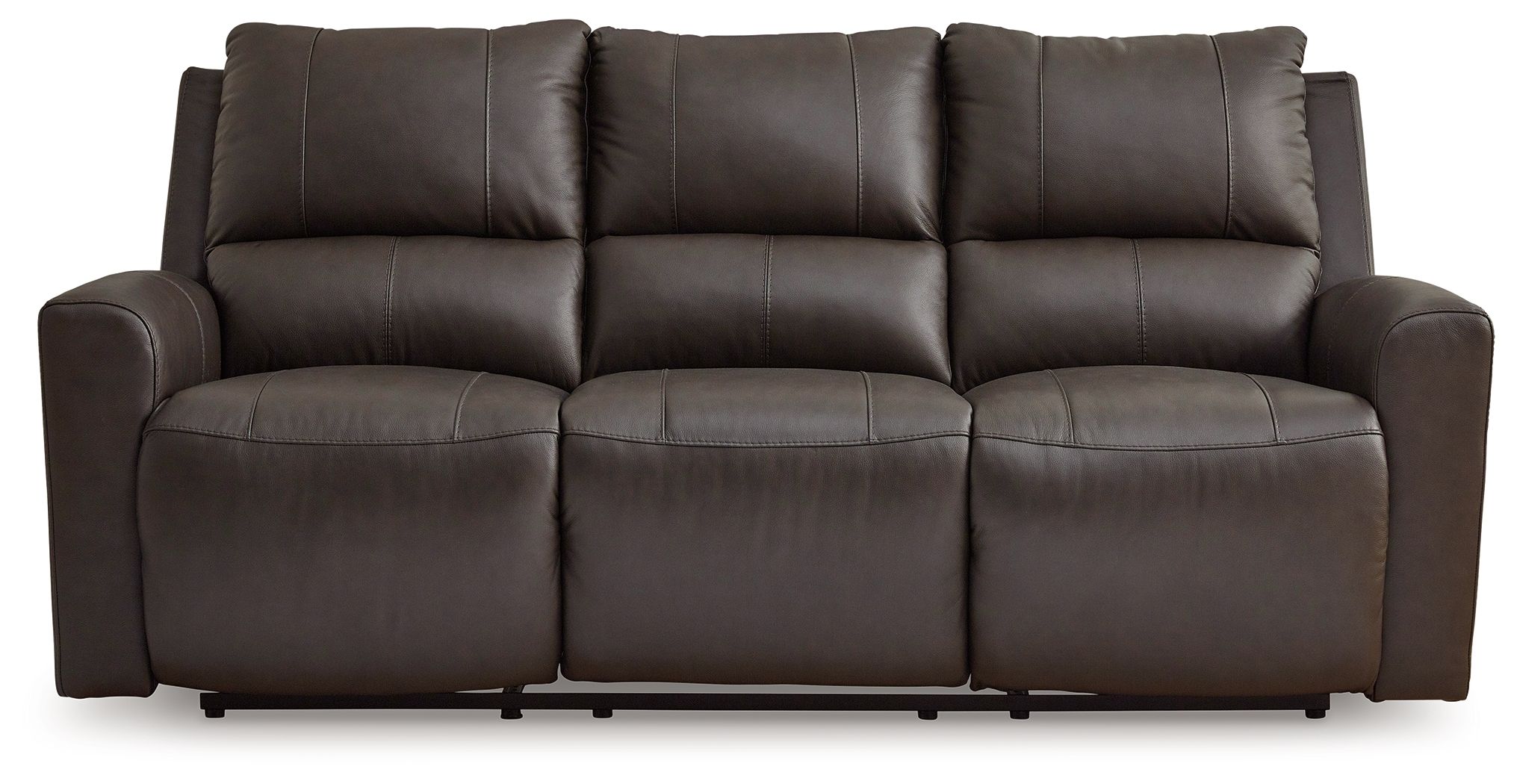 Ashley Furniture Boxmere - 2 Pc. - Power Reclining Sofa, Power Reclining Loveseat With Console - Storm - Image 4
