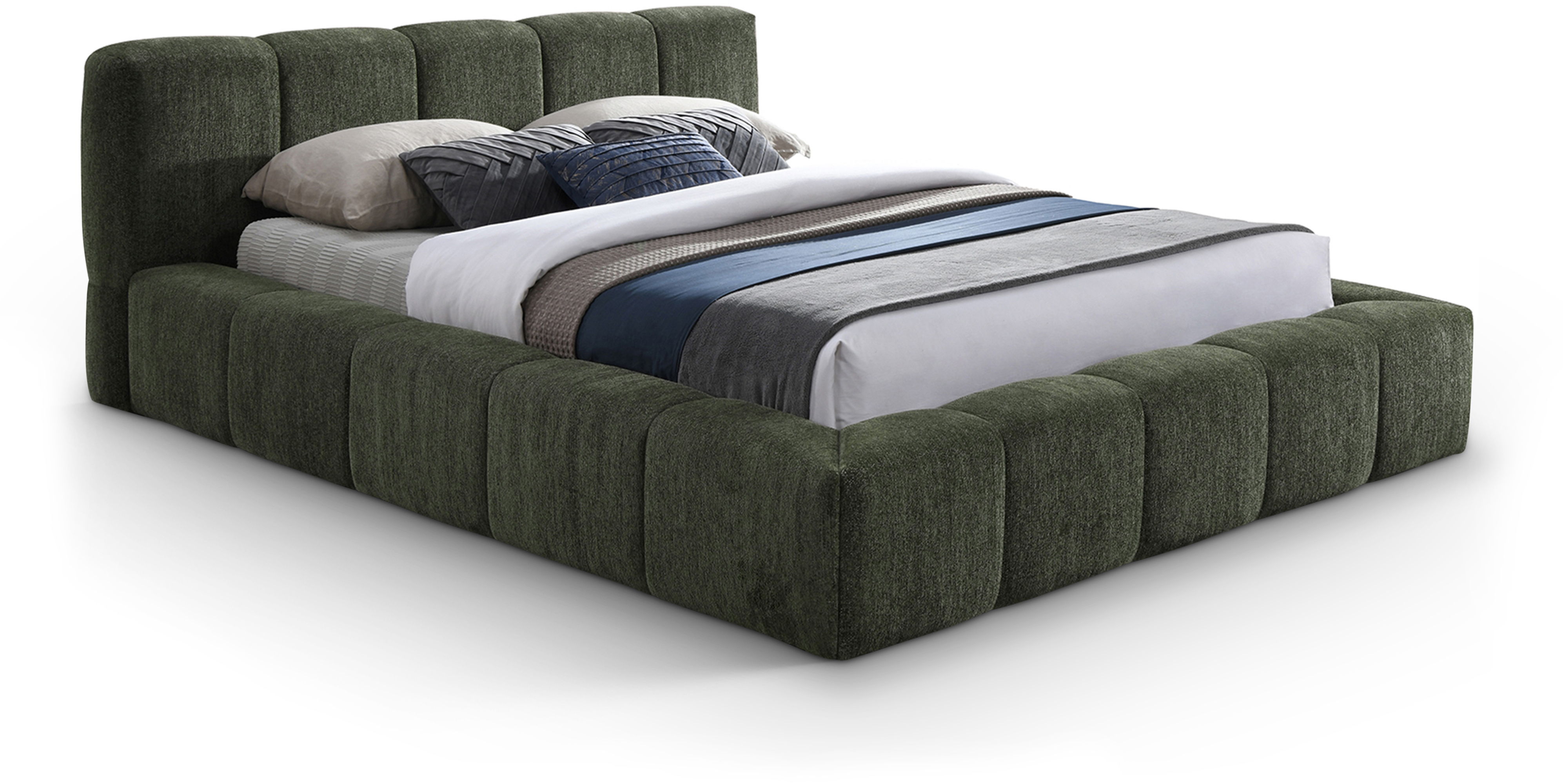 Carlin - Queen Bed - Olive