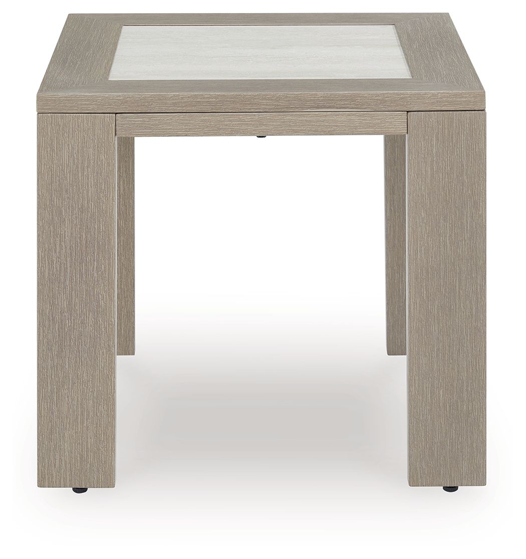 Kimpton Isle - Square End Table - Brown