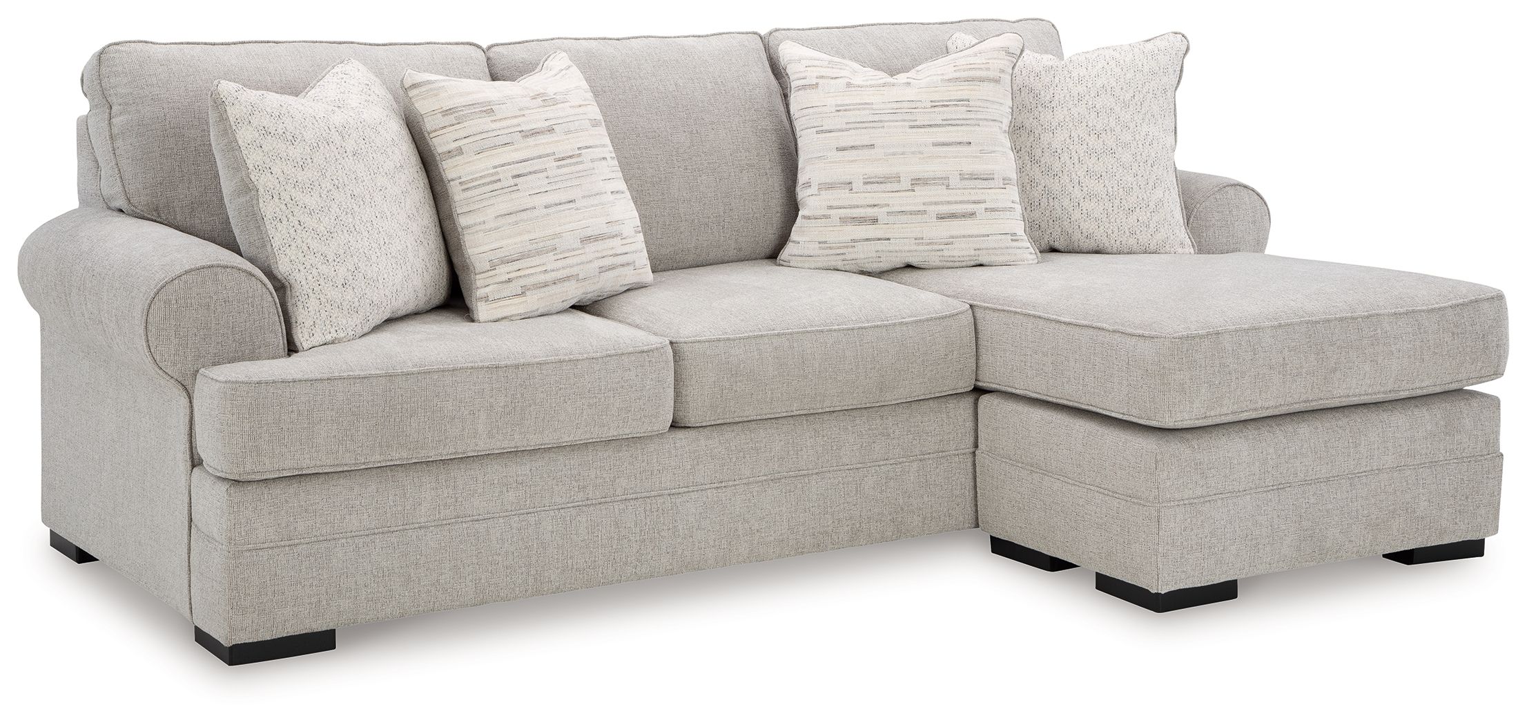 Ashley Furniture Eastonbridge - 3 Pc. - Sofa Chaise, Chair And A Half, Ottoman - Shadow - Image 3