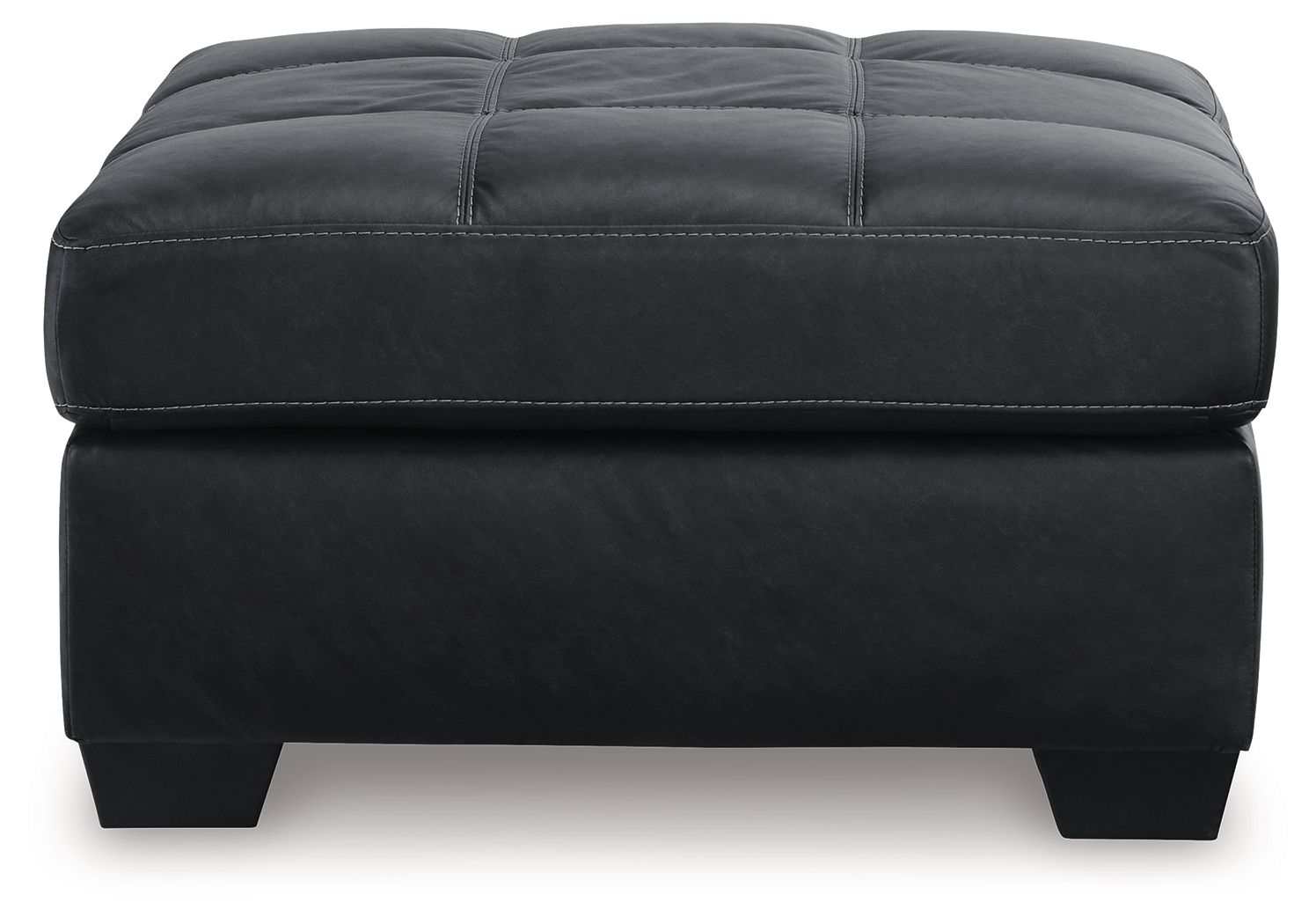 Ashley Furniture Barlin Mills - Oversized Accent Ottoman - Carbon - Image 3