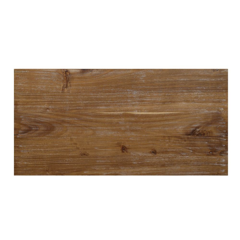 Pellio - Coffee Table - Antique Oak & Black, light brown, view 7
