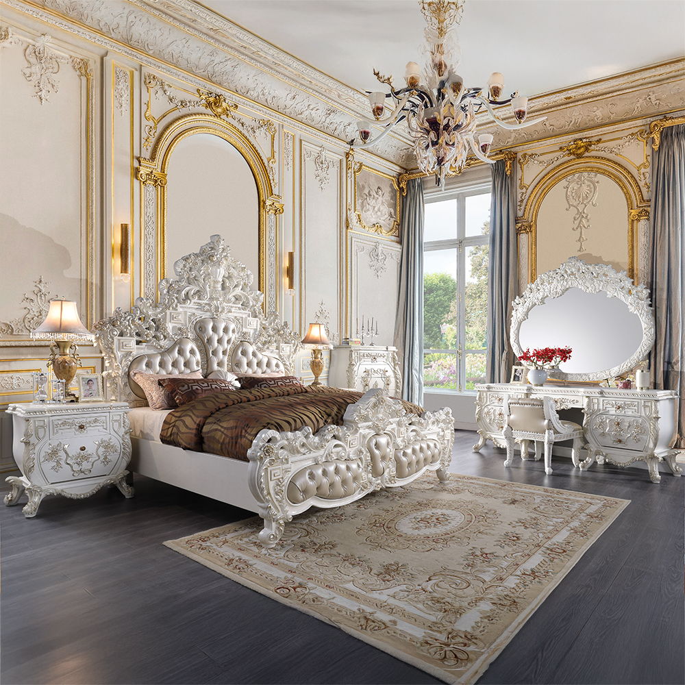 Vanaheim - 58" Mirror - Antique White, beige, view 6