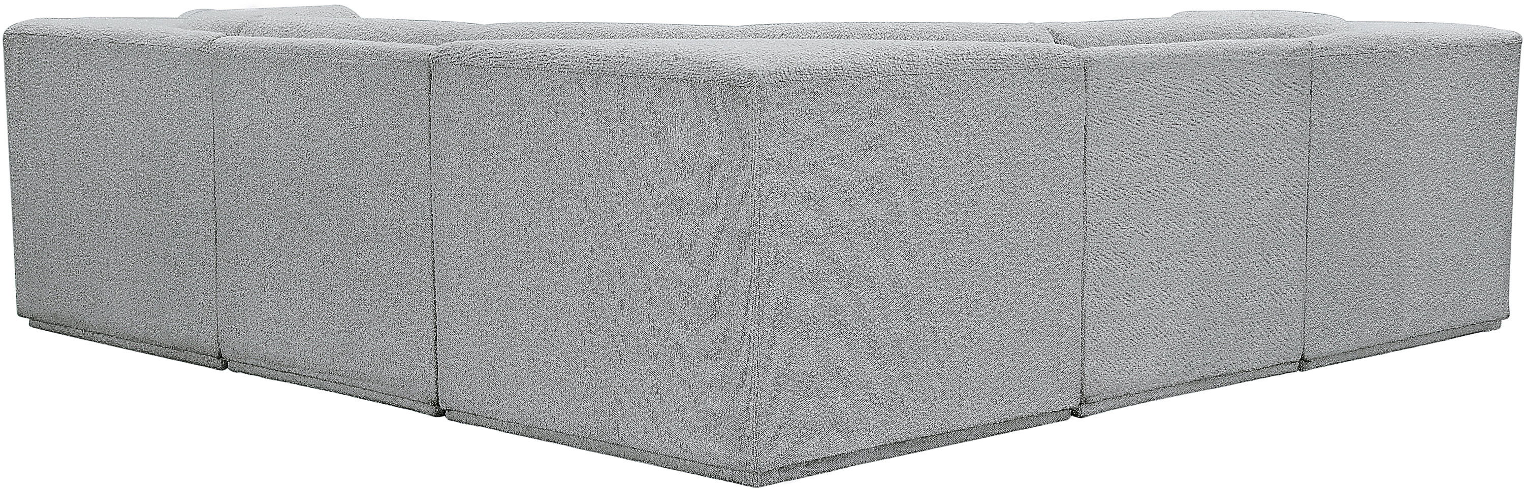 Ollie - 5 Piece Modular Corner Sectional - Gray