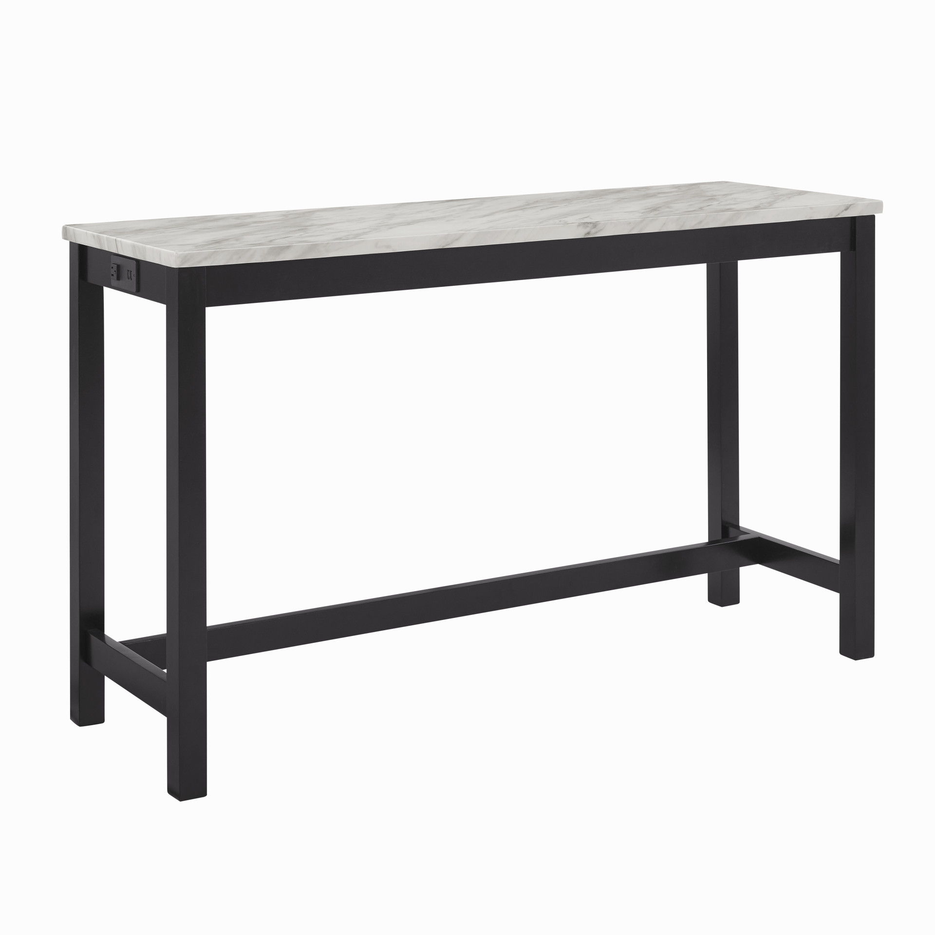 Celeste - 4 Piece Dining Set (Theater Bar Table & 3 Stools) - Blue