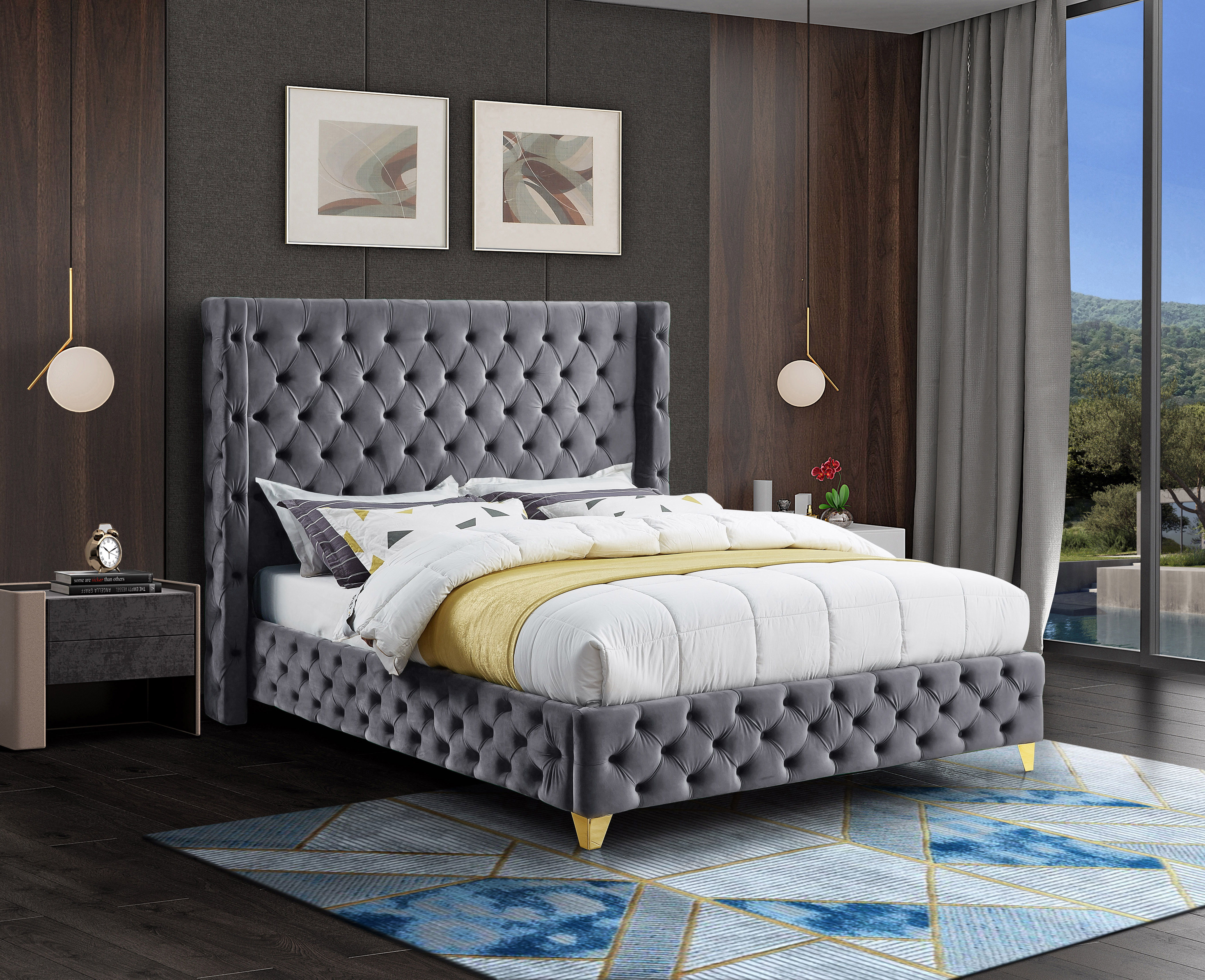 Savan - Full Bed - Gray