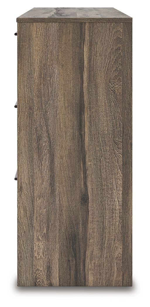 Ashley Furniture Elbrim - Six Drawer Dresser - Brown - Image 6