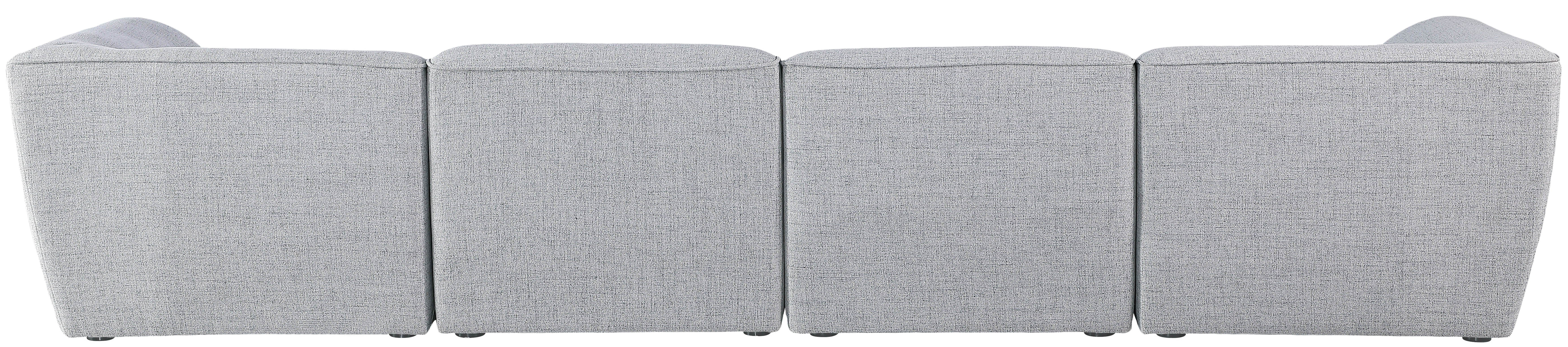 Miramar - 4 Piece Modular Sofa - Gray