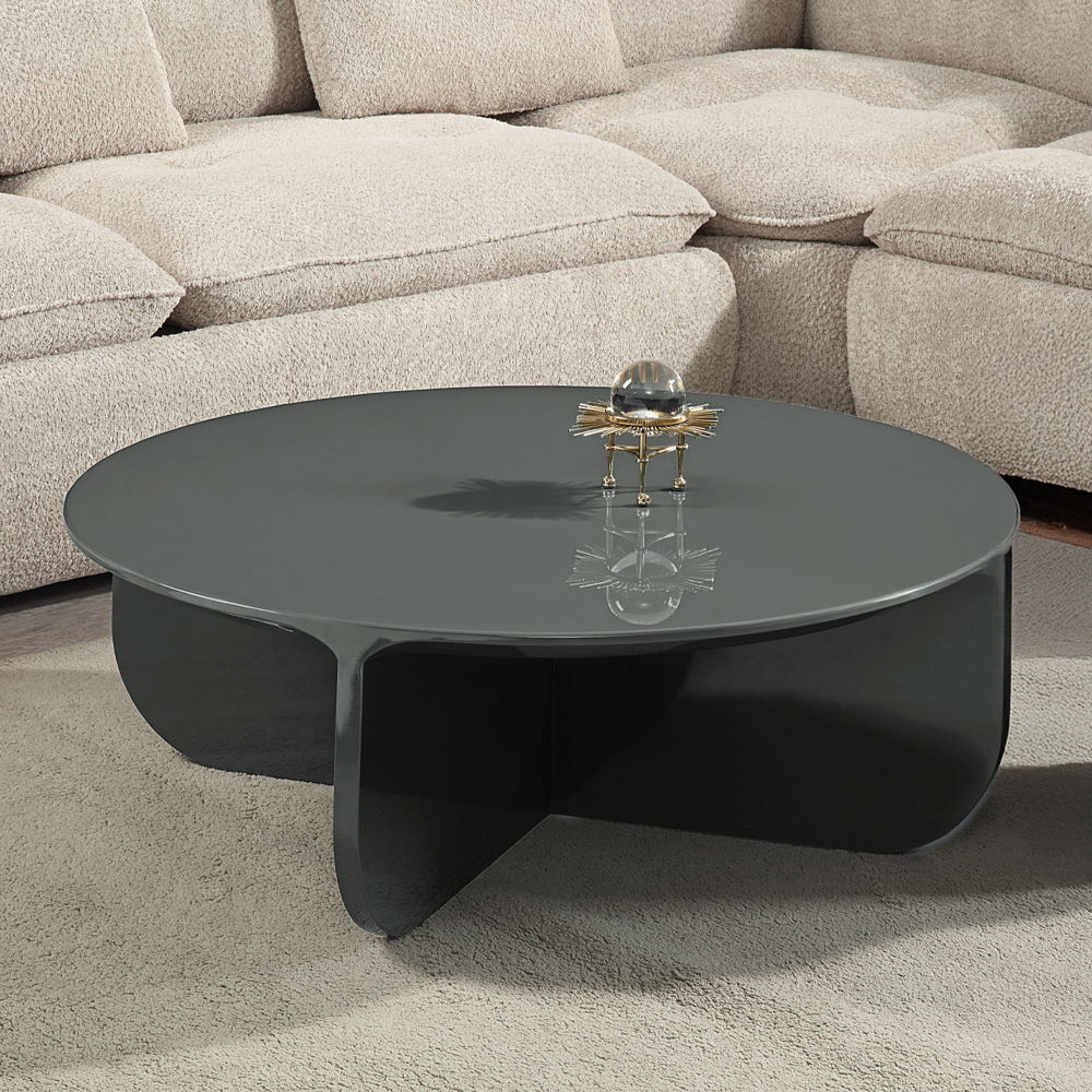 Lamond - Coffee Table - Teal High Gloss, blue, view 7