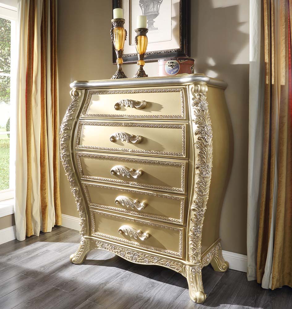 Cabriole - Chest - Gold, gold, view 2