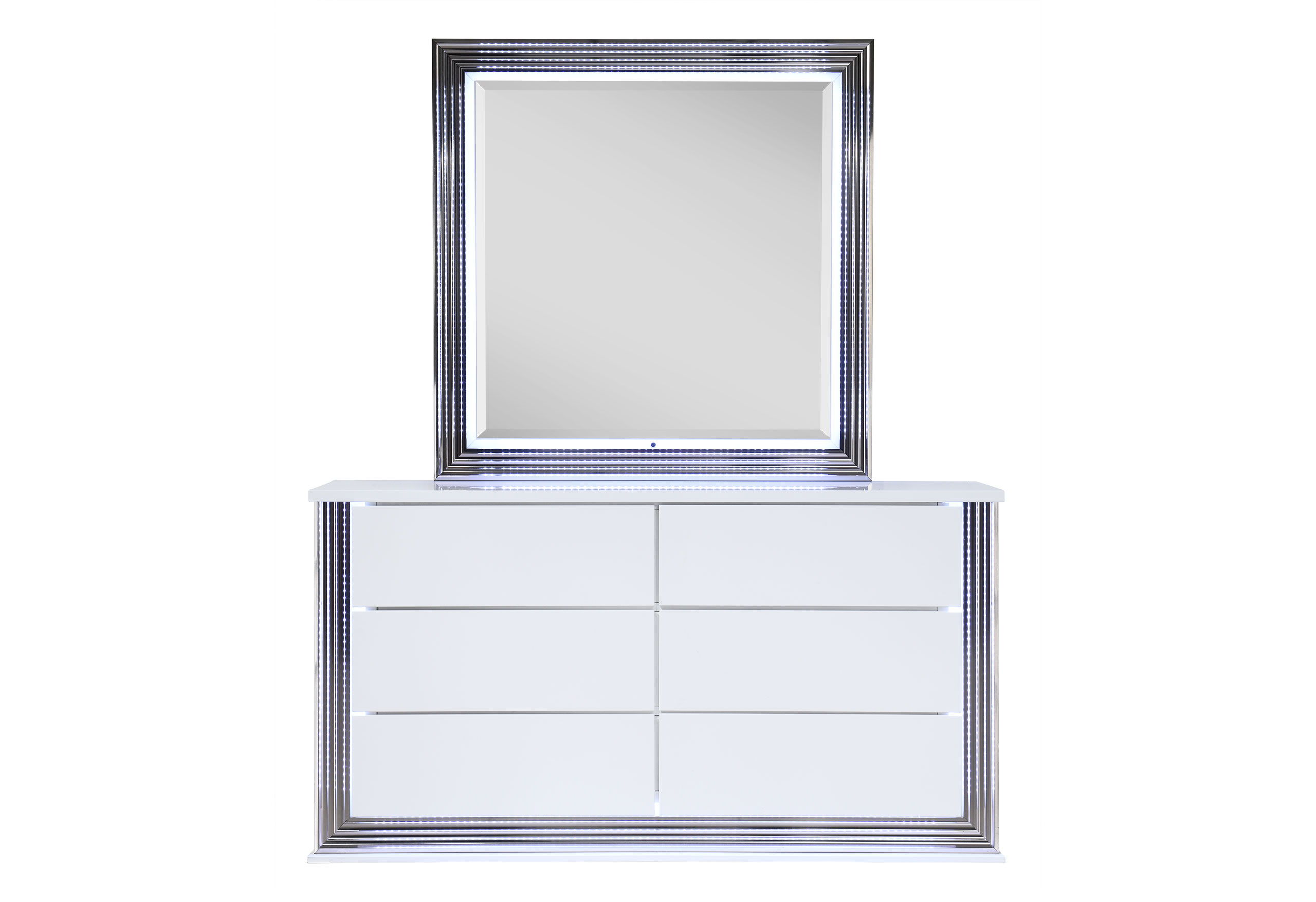 Mirror With LED