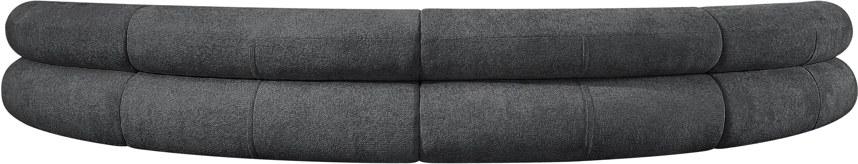 Bale - 4 Piece Modular U-Shaped Sofa - Gray