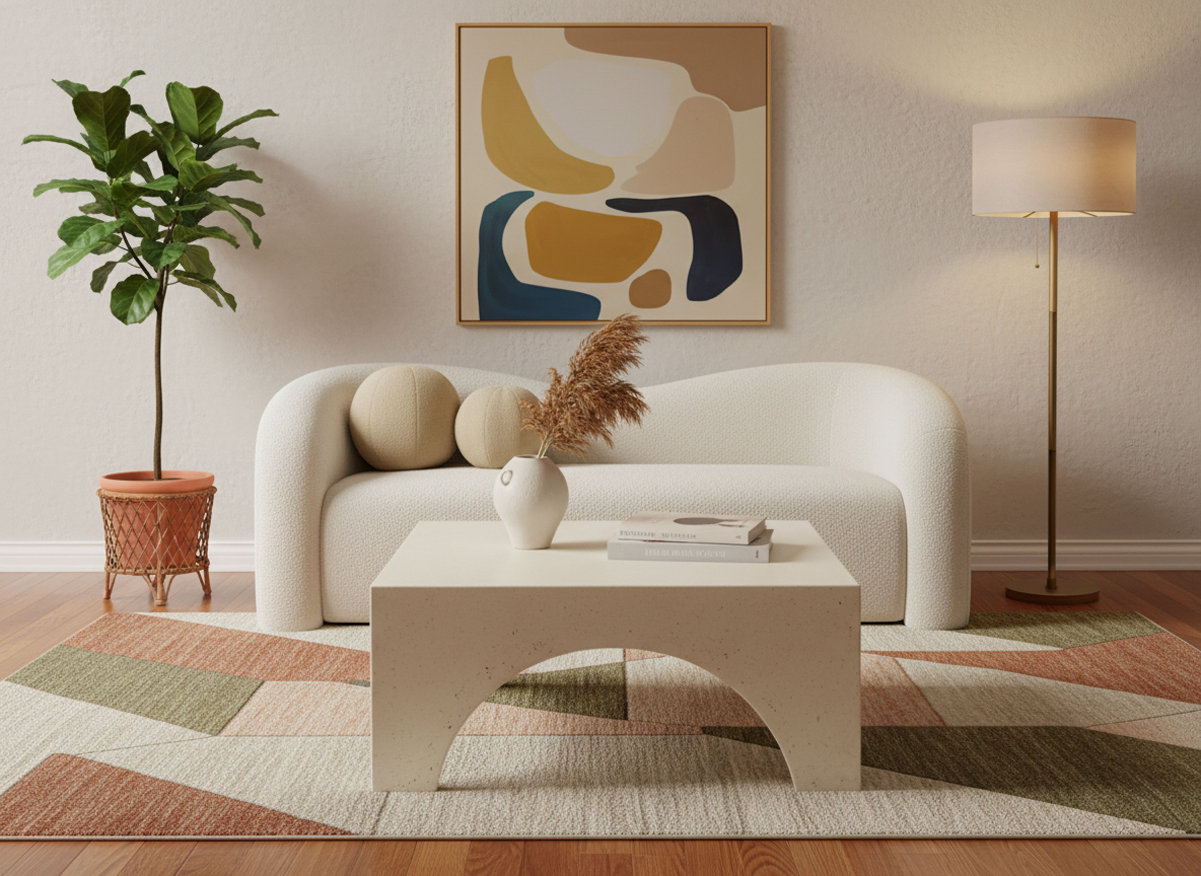 Kali - Loveseat - Cream