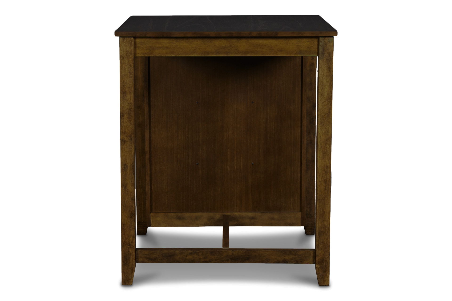 Gia - Counter Table With 2 Chairs & Storage Shelf - Brown, dark brown, view 6
