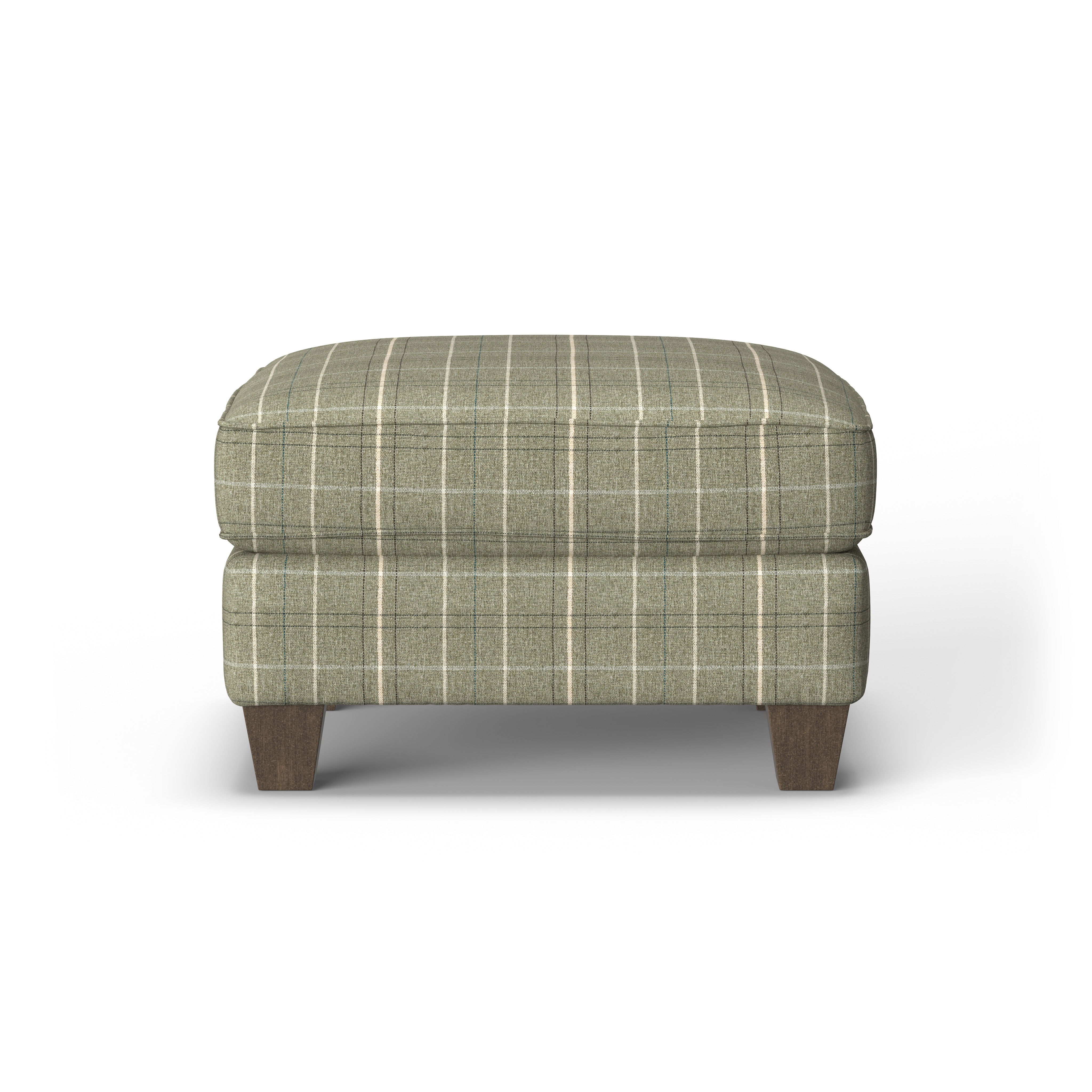 Dana - Fabric Ottoman, red, view 8