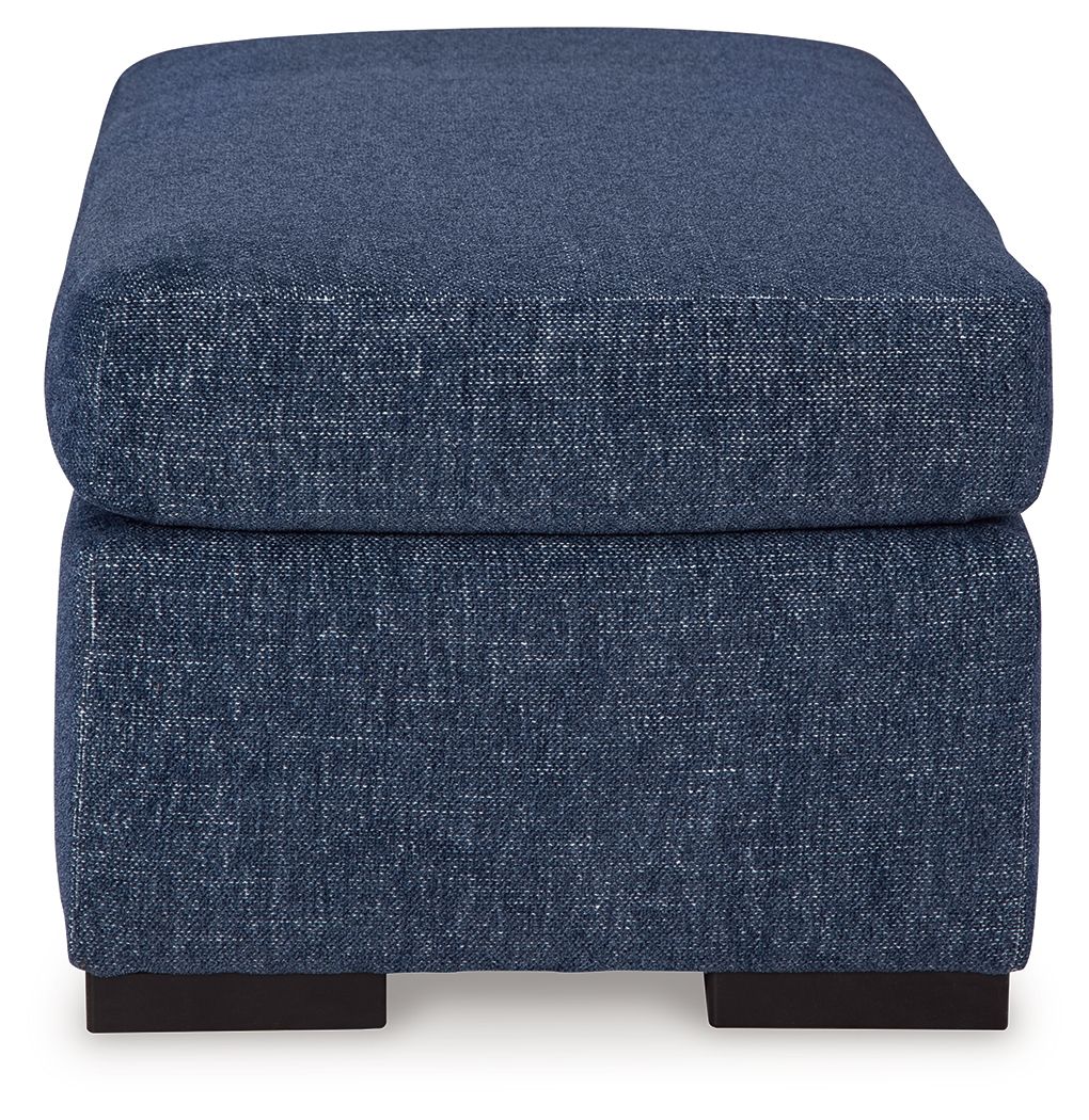 Ashley Furniture Evansley - Ottoman - Navy - Image 4