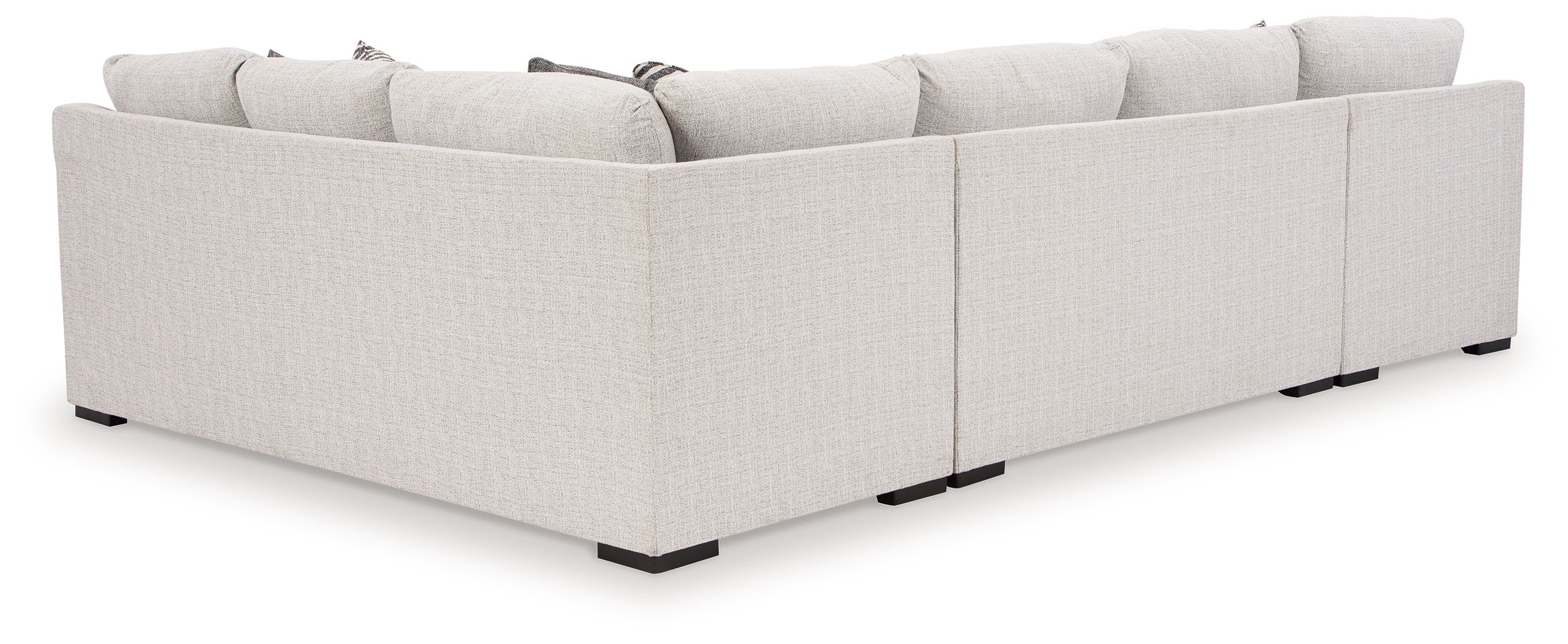 Ashley Furniture Koralynn - 3-Piece Sectional With Laf Corner Chaise - Stone - Image 3