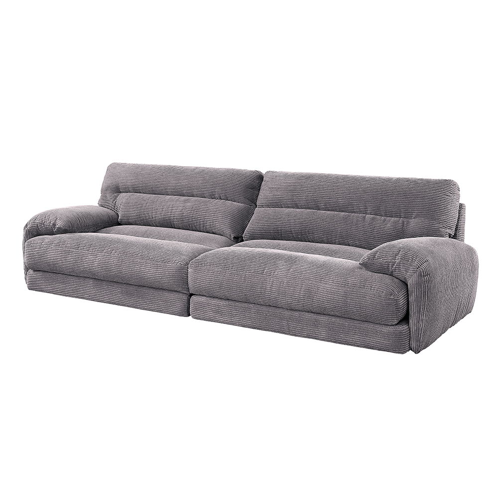 Cadenza - Sofa - Gray Corduroy, gray