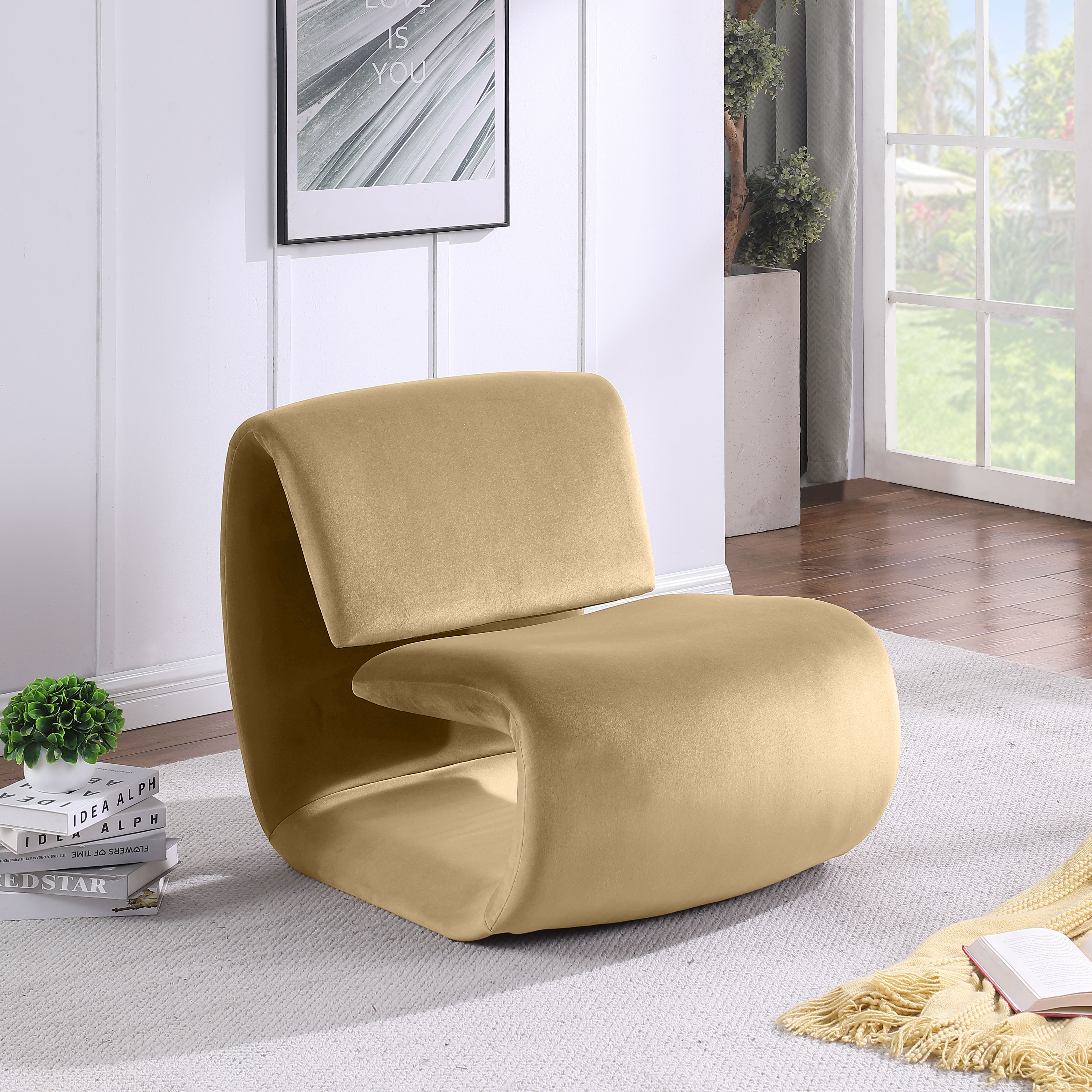 Nouveau - Accent Chair - Camel