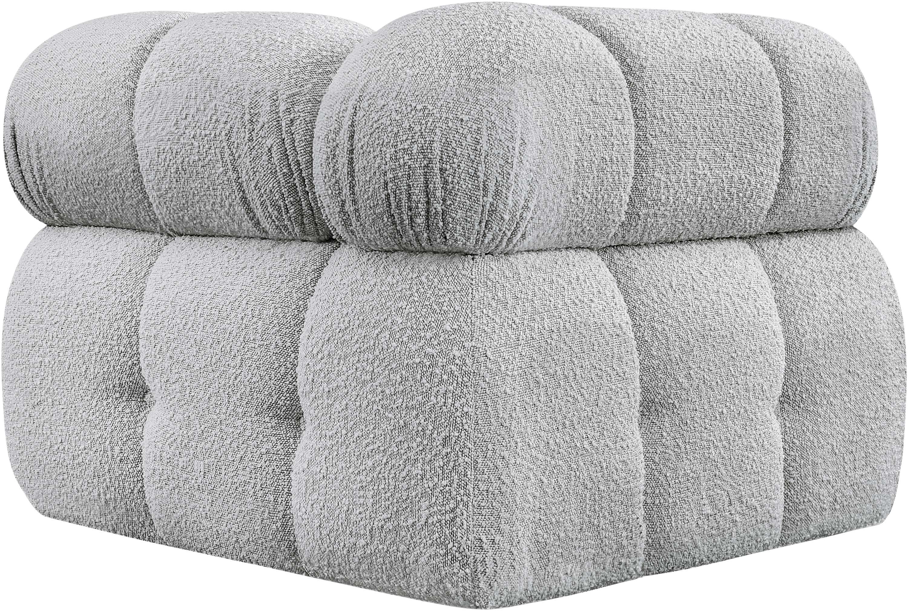 Ames - Corner Chair - Gray