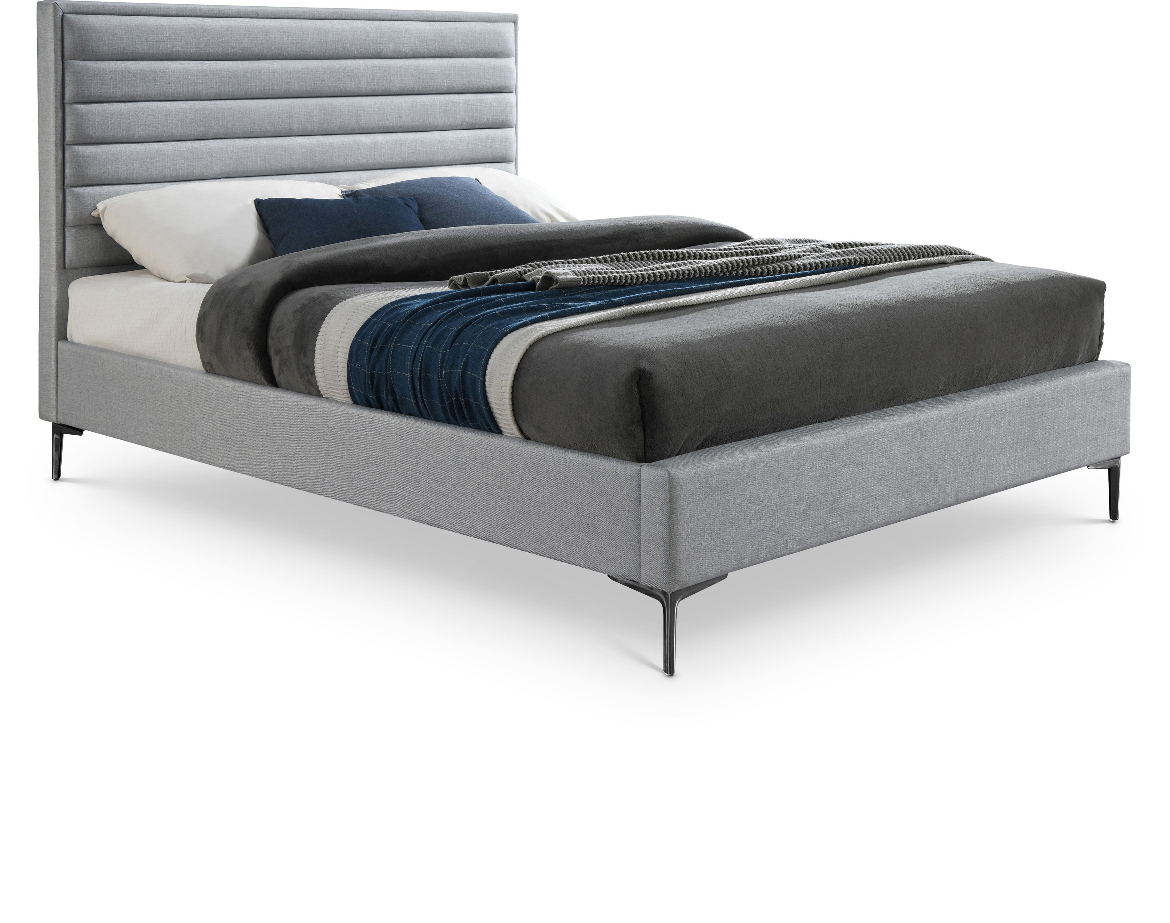Hunter - Queen Bed - Gray