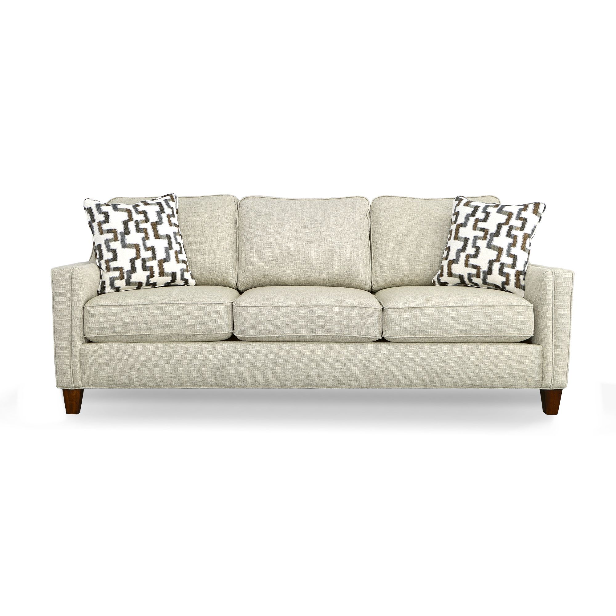 Finley - Fabric Sofa, beige, view 4