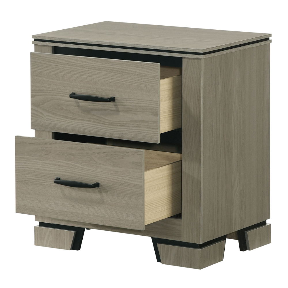 Joanna - Nightstand - Weathered Gray, gray, view 5